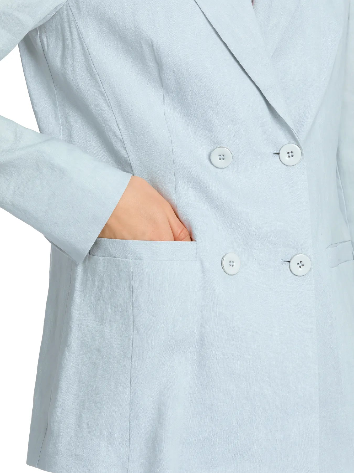 MARC CAIN WC 34.21 W47 Sakko Stretch helblau