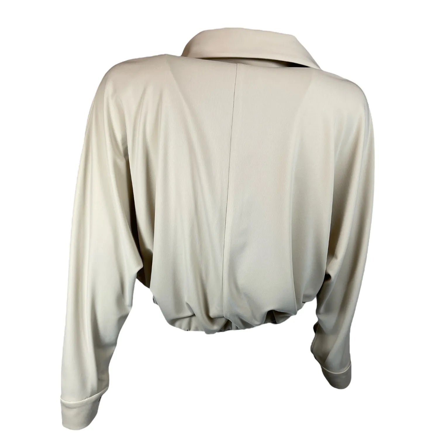 ULI SCHNEIDER 16-1031044 Cropped-Hemdbluse Gleam Beige.