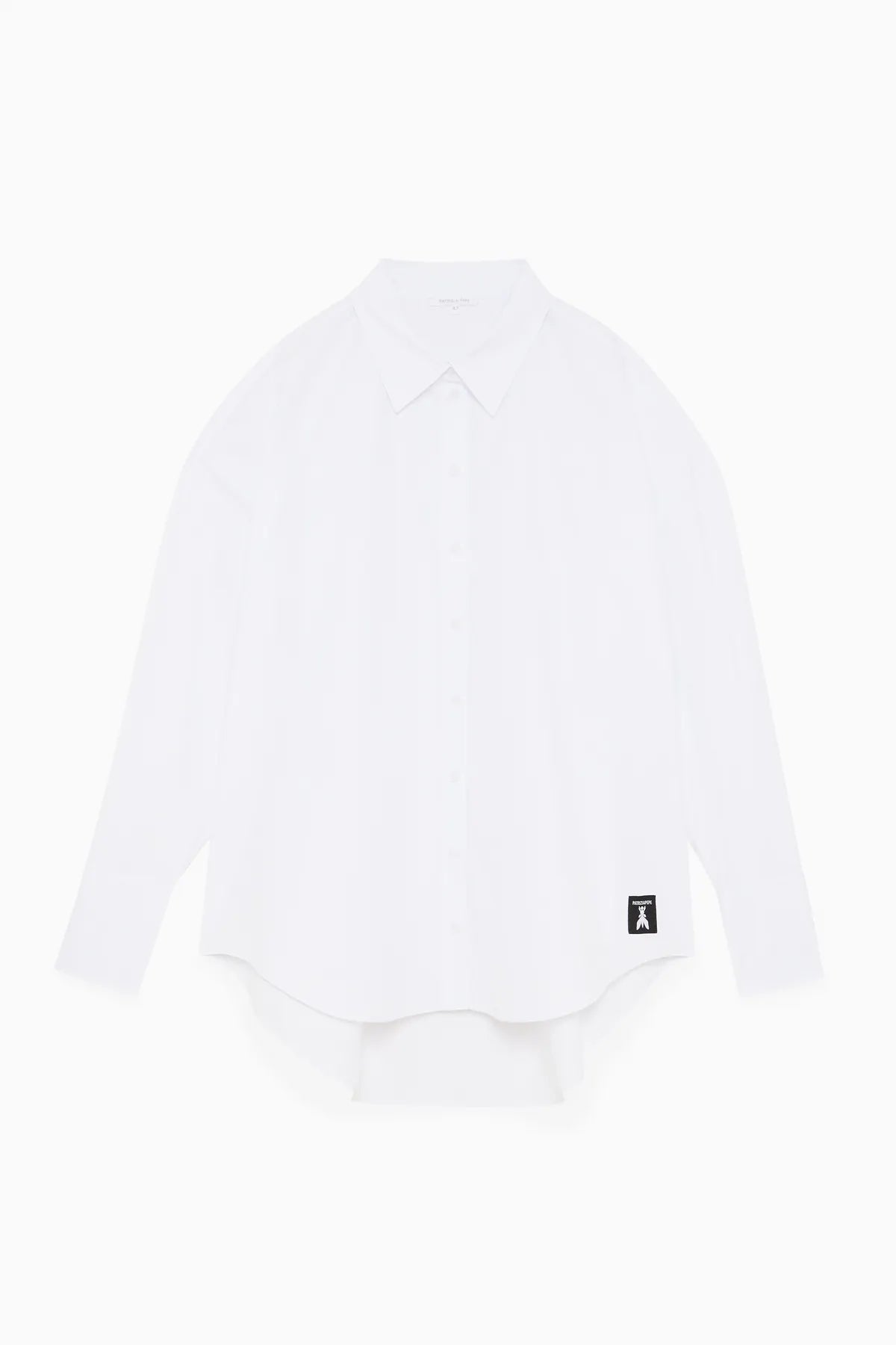 PATRIZIA PEPE 8C0697 A391 Damen Bluse Oversize fit weiß