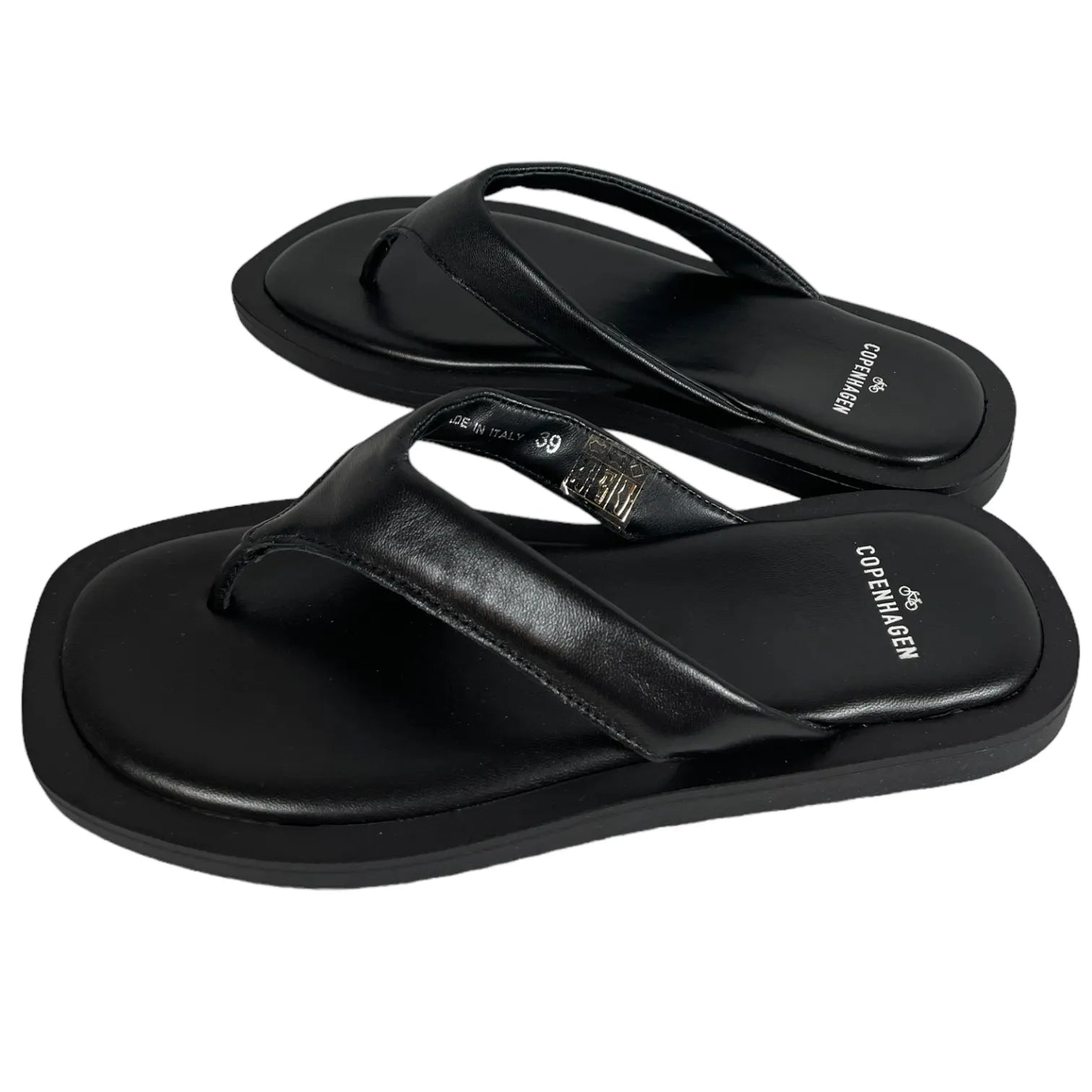 COPENHAGEN CPH791 NAPPA Damen Leder Pantolette Zehentrenner