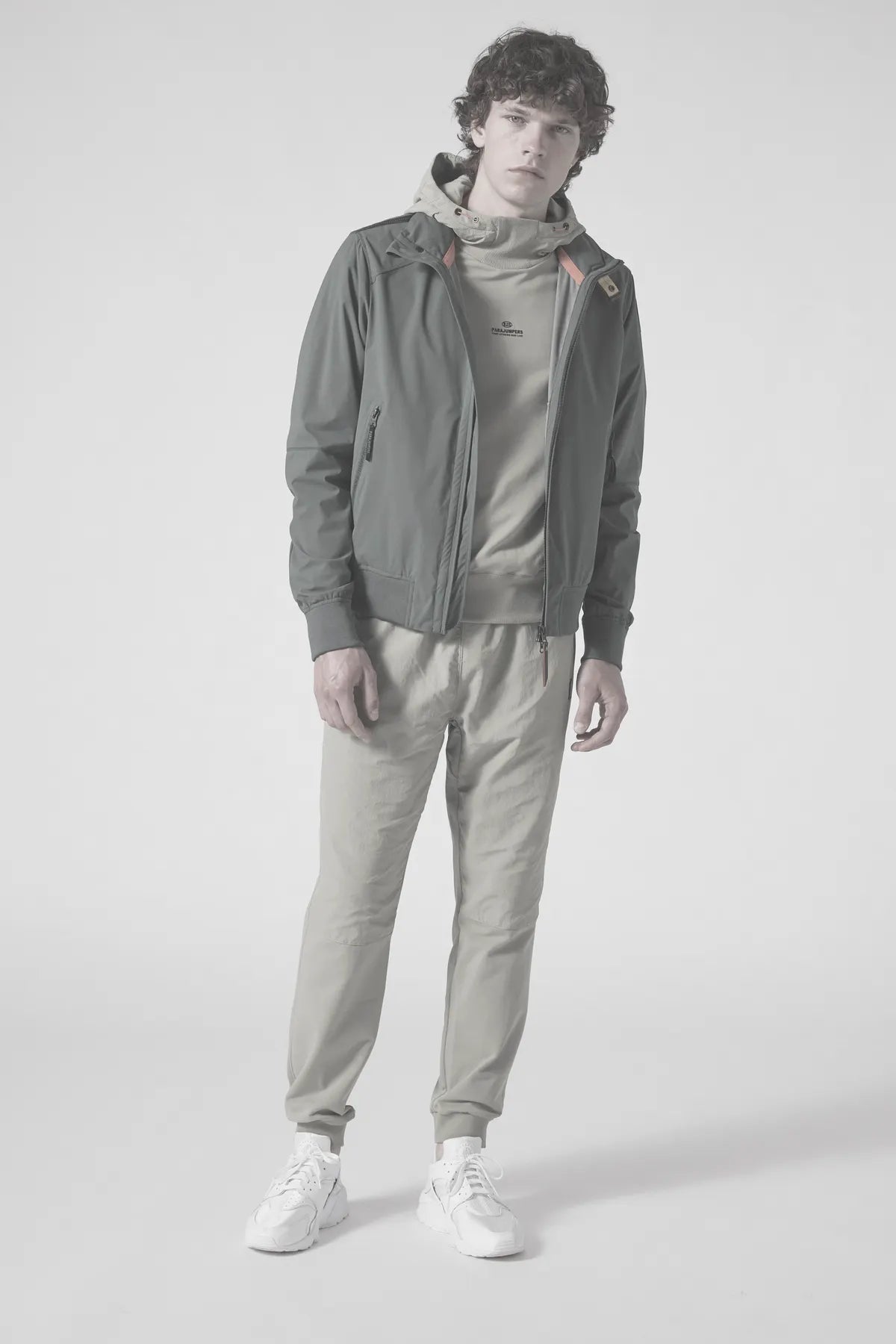 PARAJUMPERS ST01 MILES HERREN JACKE BLOUSON HELLGRAU CLOUD 0309