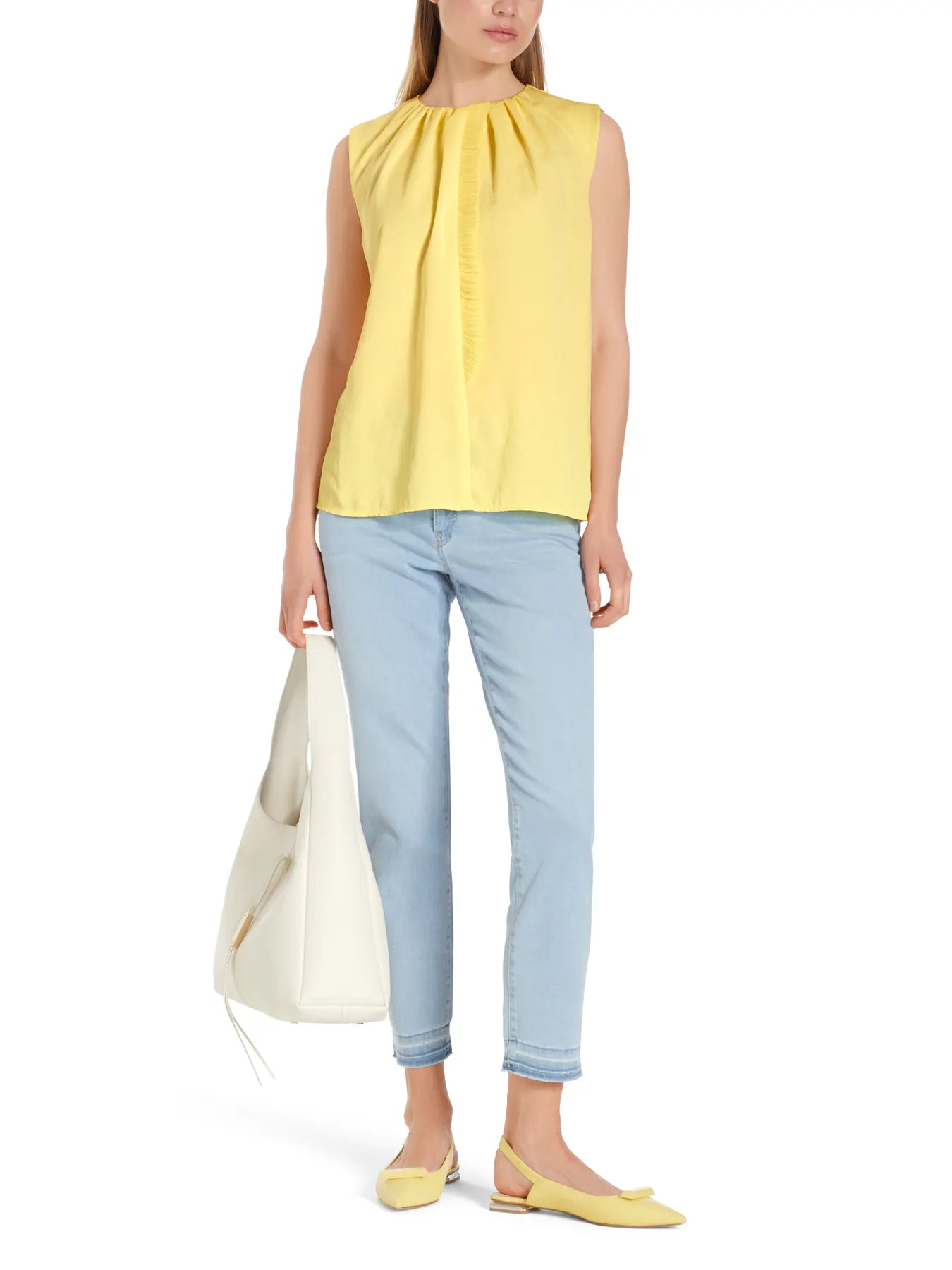 MARC CAIN WC 61.13 W39 Top mit Rüschen-Detail