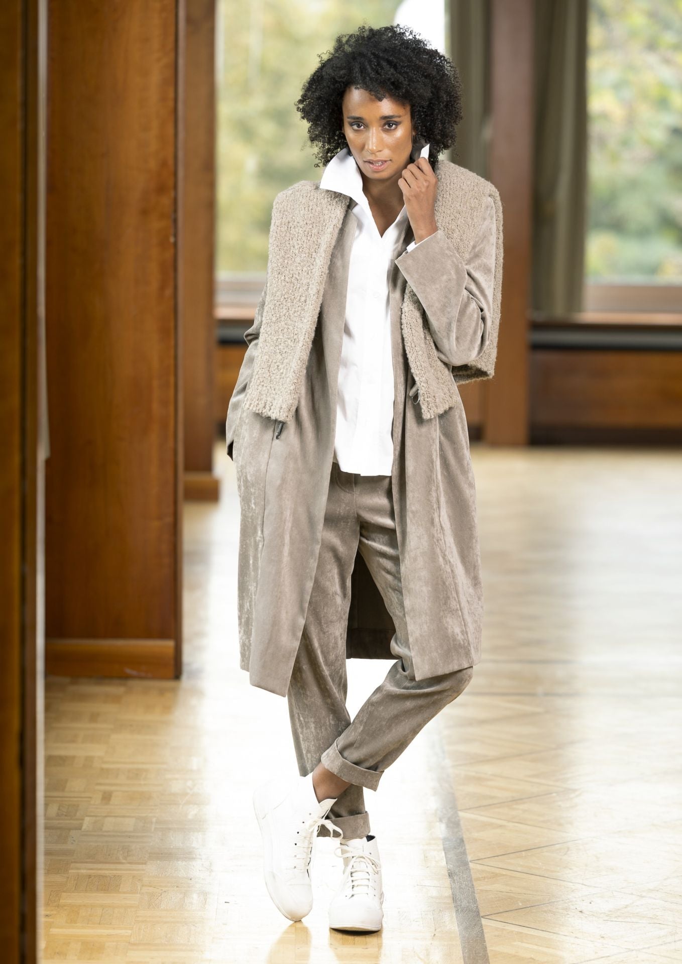 ANIA SCHIERHOLT - HO2991/10 DAMEN HOSE KROKANT