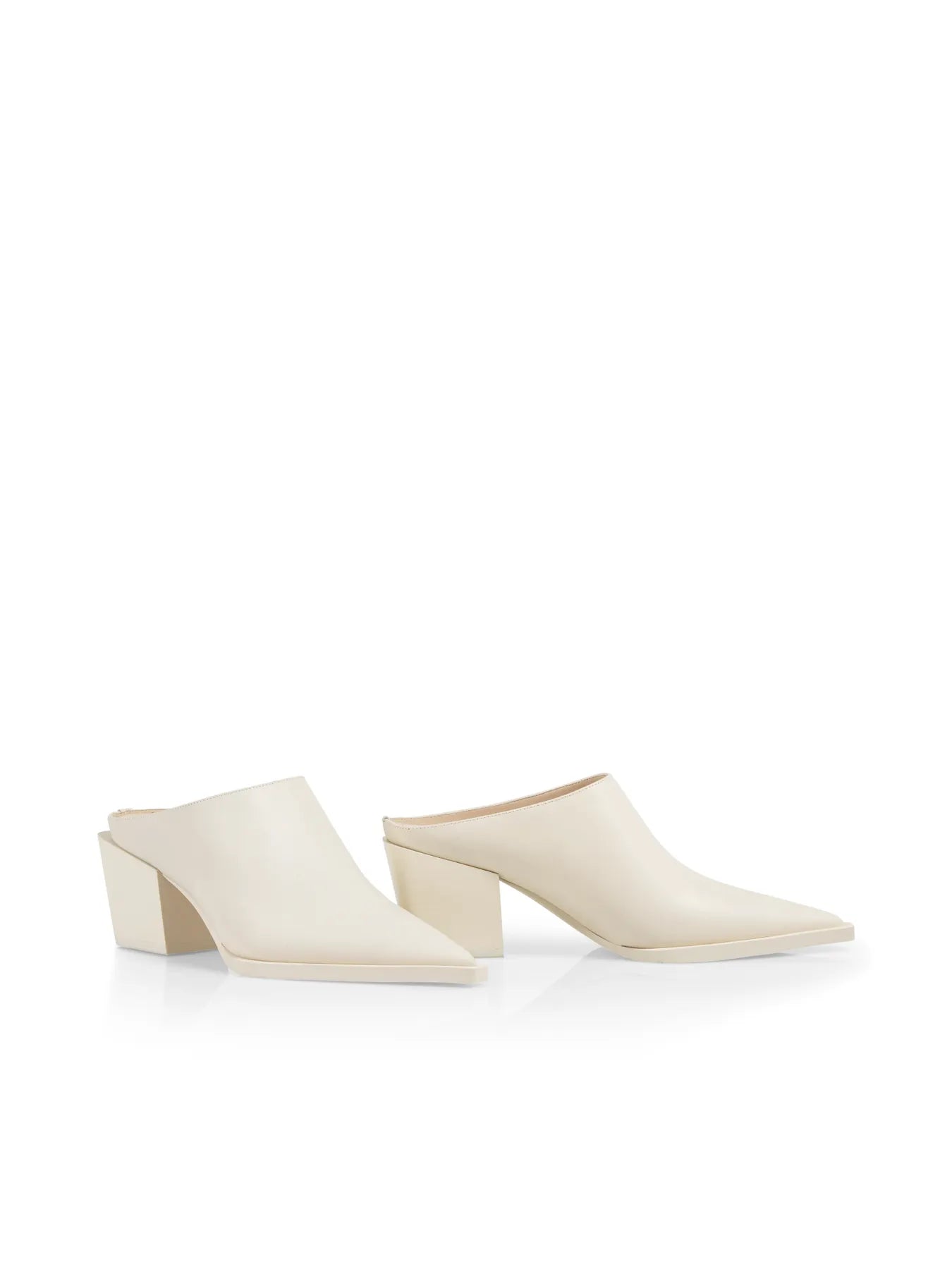 MARC CAIN 
                
                                            XC SK.02 L21 Damen Slipper mit Blockabsatz bright ecru