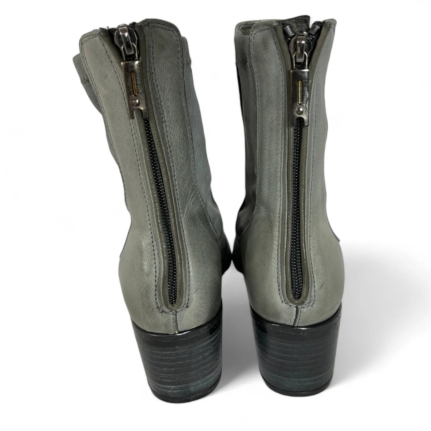 LEMARGO  AP06A NAPO CEMENTO Damen Stiefelette Leder Grau.