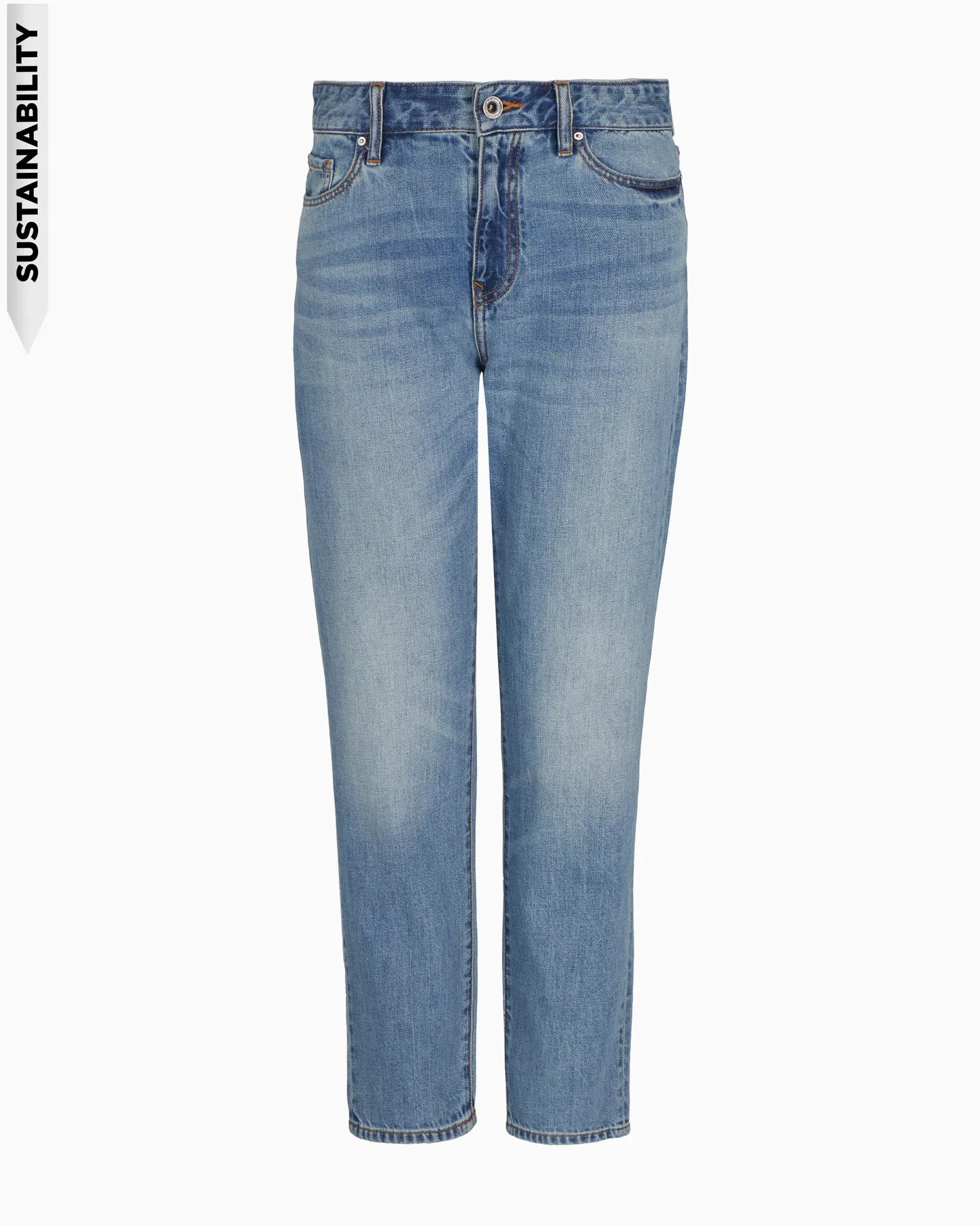 ARMANI XW000073 AF12851 DAMEN JEANS BLAU