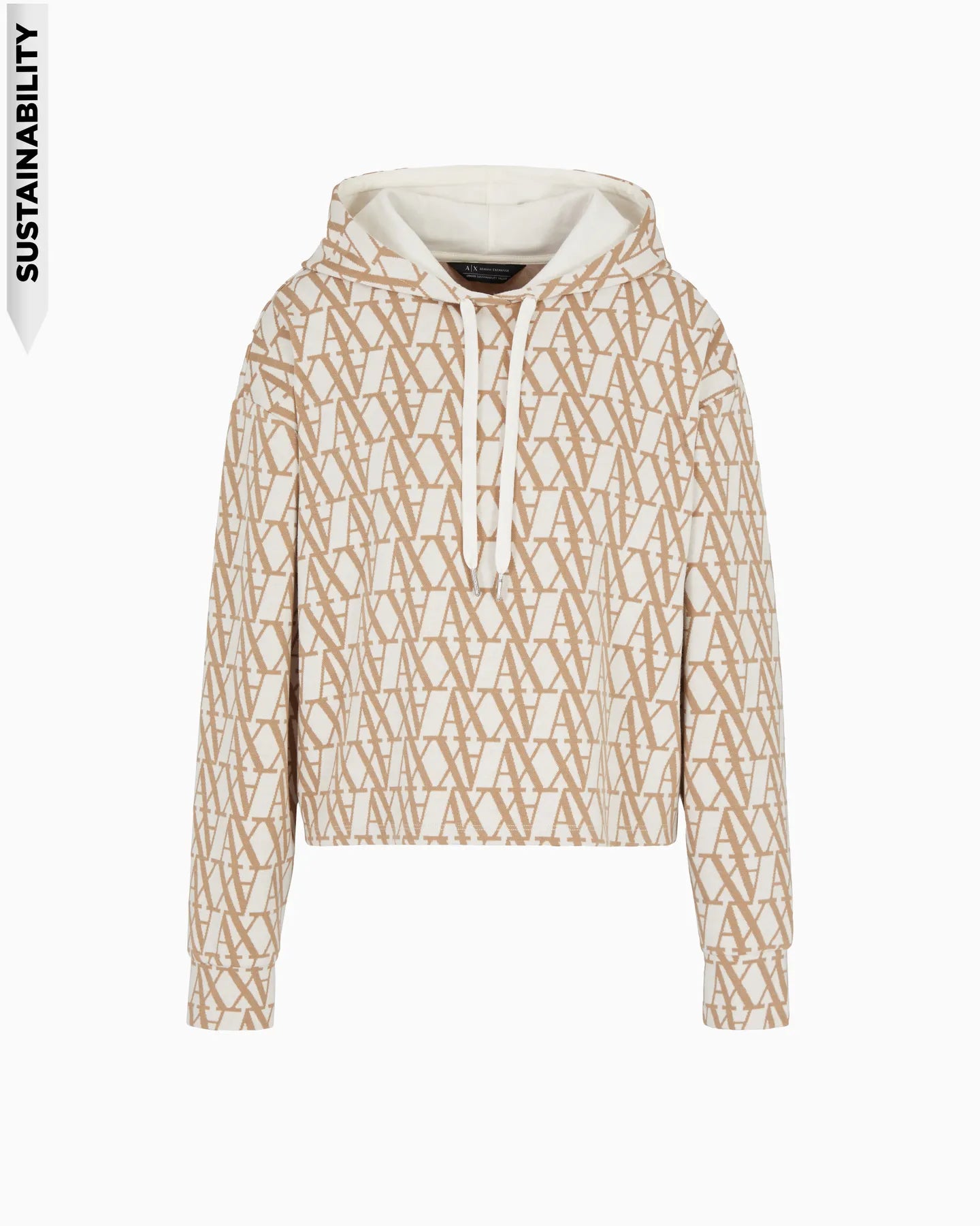 ARMANI XW000381 AF12057 Damen Hoodie  Beige