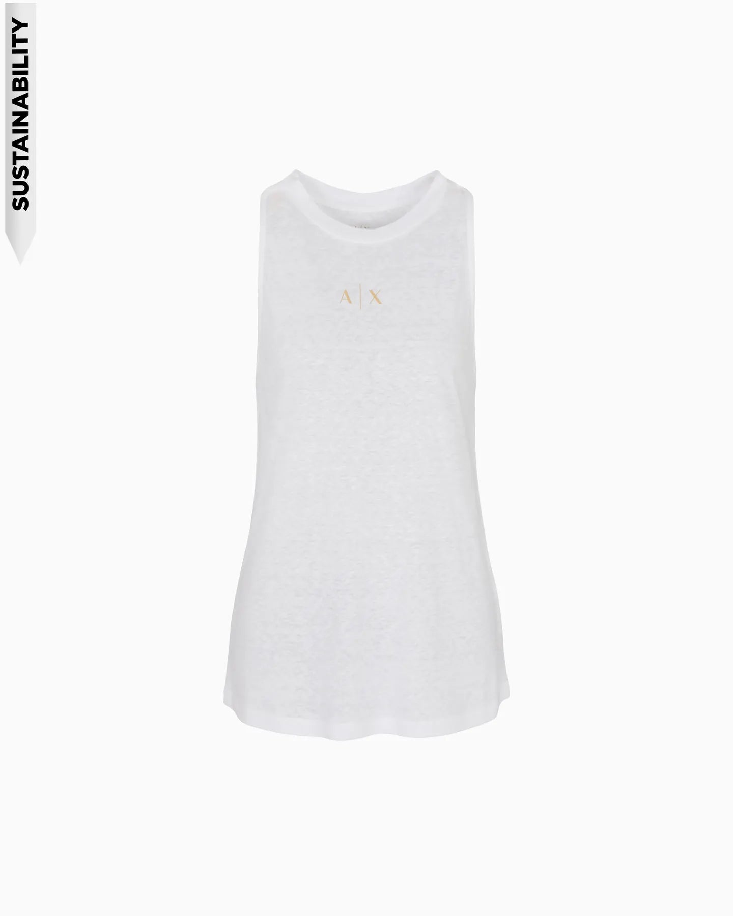 ARMANI XW000390 AF12899 Damen Top Weiß