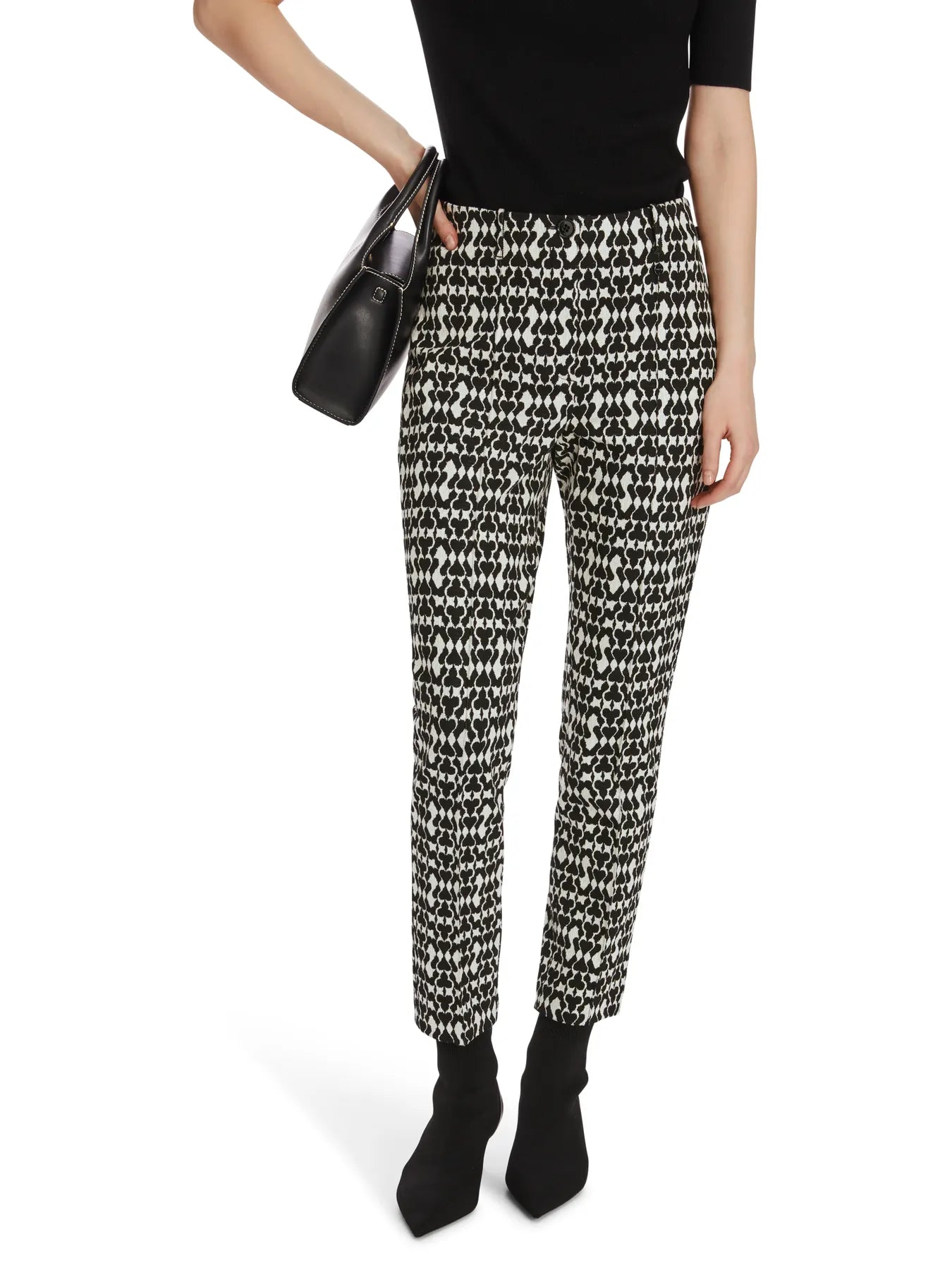 MARC CAIN XP 81.11 J18  SYDNEY Gemusterte Strickhose