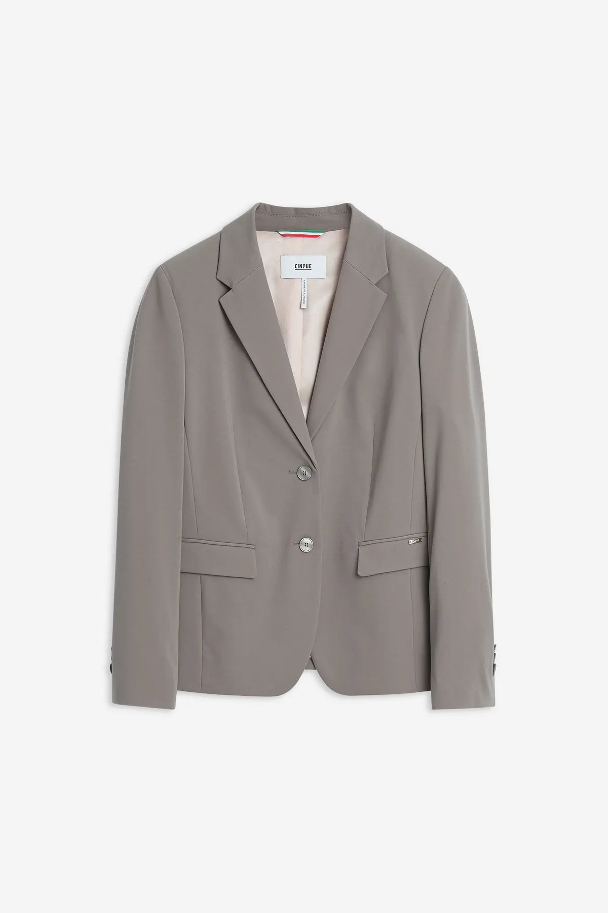 CINQUE 
                
                                            12791702 CILARNI DAMEN JERSEY BLAZER BRAUN