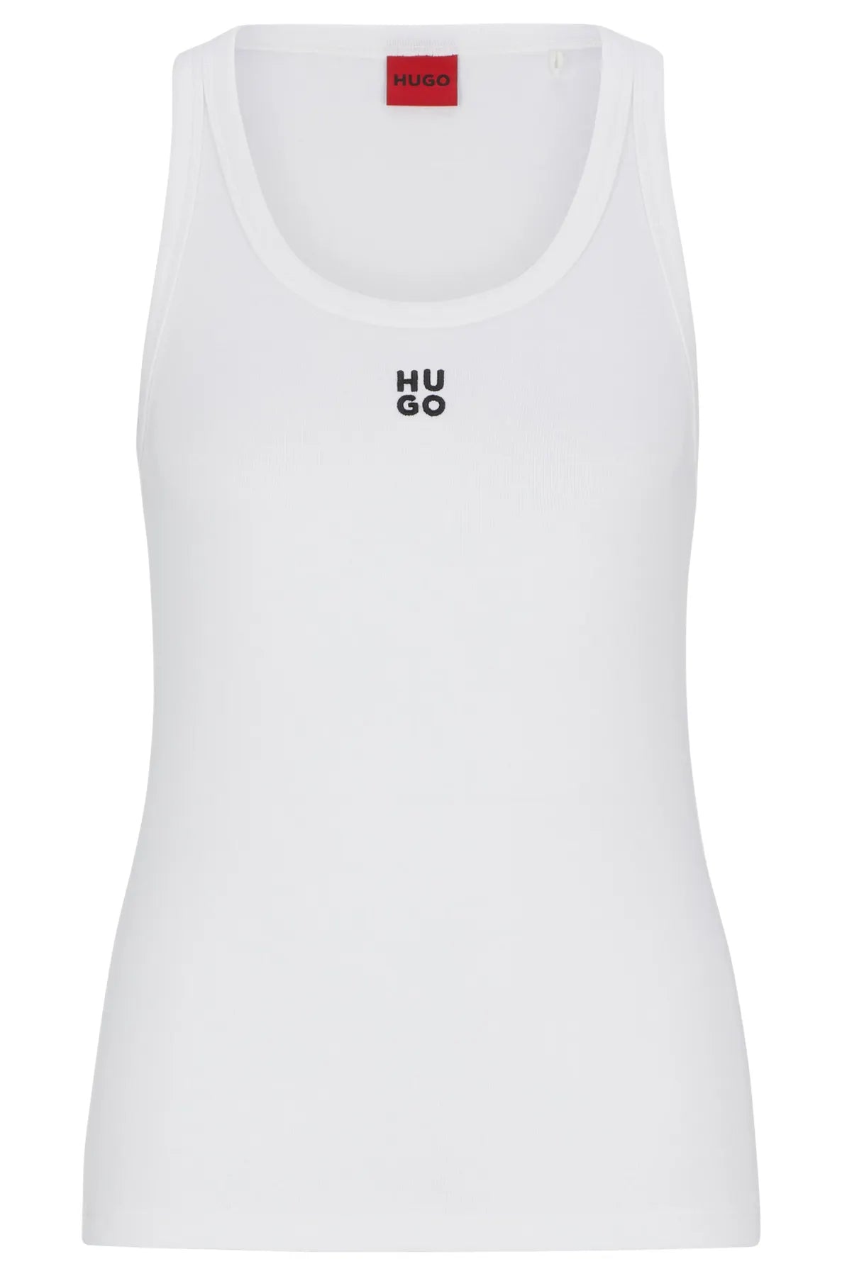 HUGO 50514489 Datamia 10258222 01 Damen Top Weiß