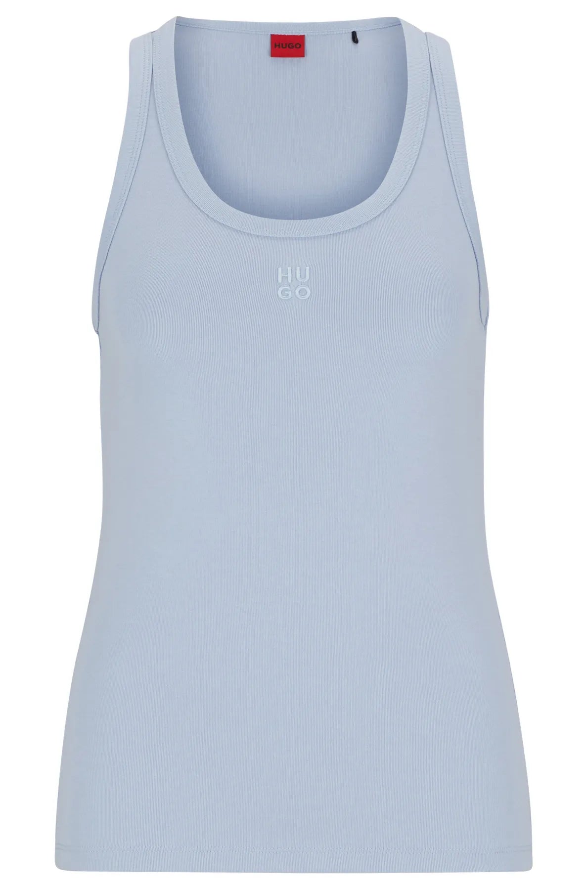 HUGO 50514489 Datamia 
                
                    Damen Top mit Rippstruktur