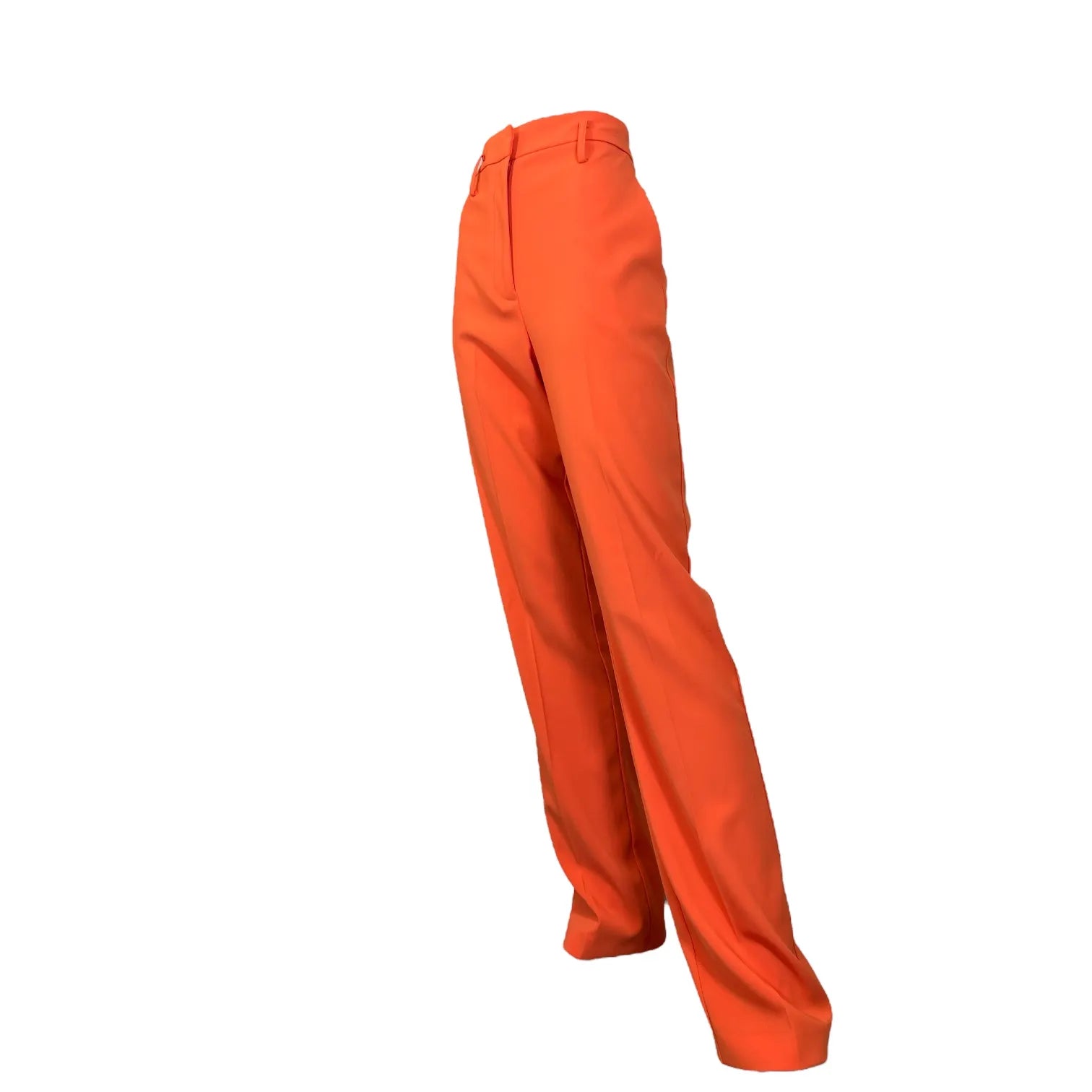 PATRIZIA PEPE 8P0540 A6F5 Damen Anzughose aus Crêpe Stretch Solar Orange R800