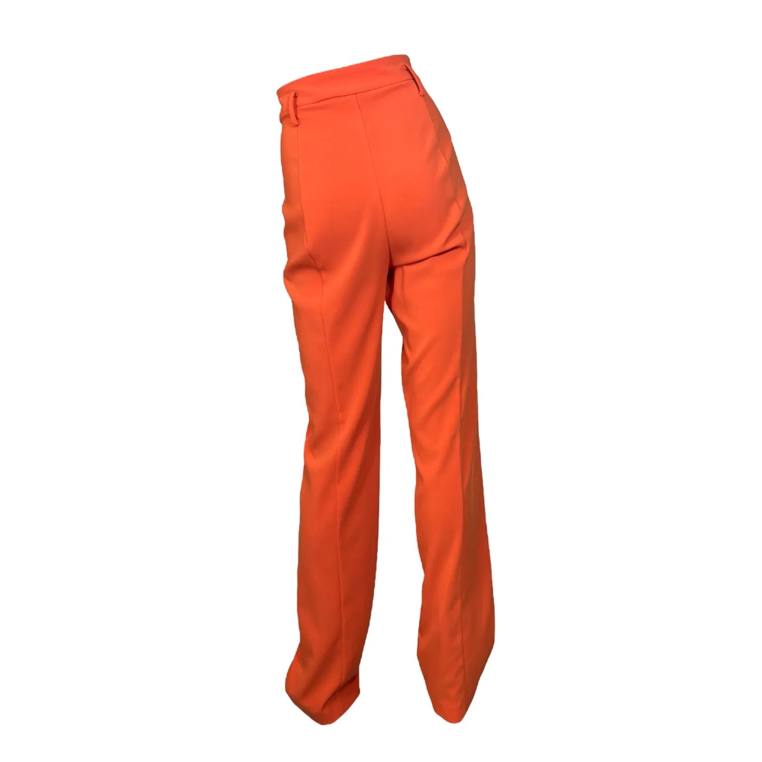 PATRIZIA PEPE 8P0540 A6F5 Damen Anzughose aus Crêpe Stretch Solar Orange R800