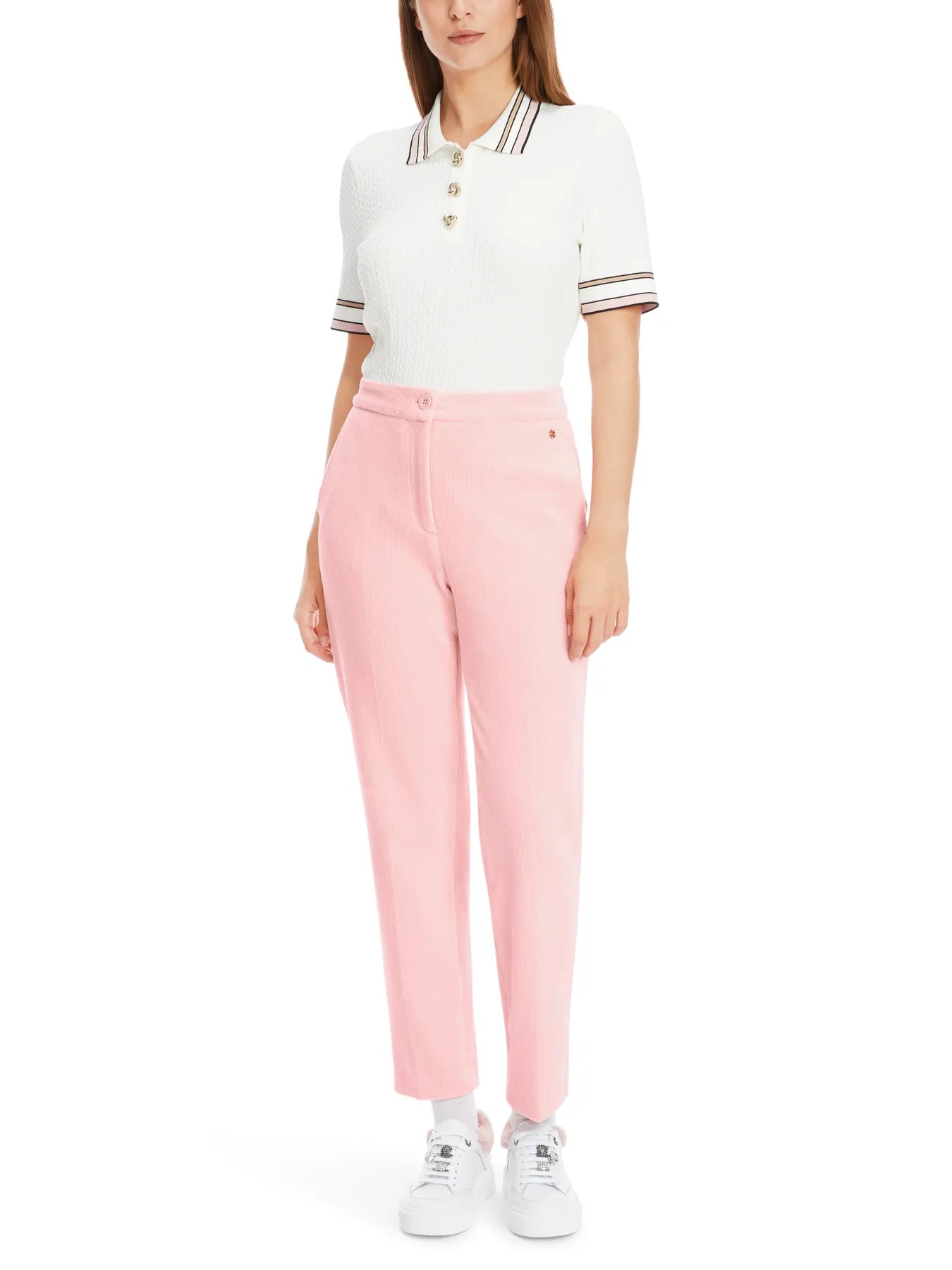 MARC CAIN 
                
                                            XC 81.37 J31 Modell FUSHUN - Hose in Cord Rosa