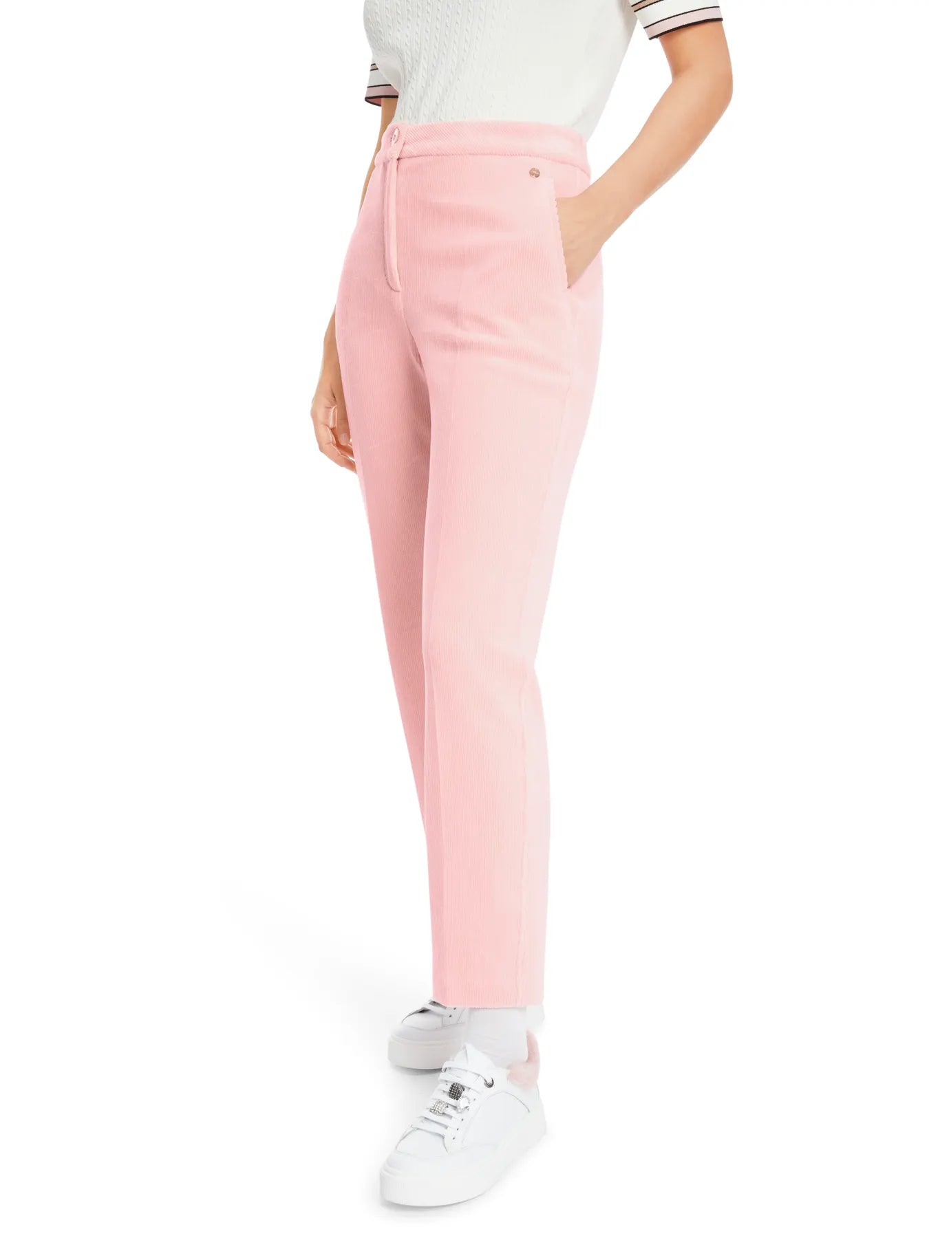 MARC CAIN 
                
                                            XC 81.37 J31 Modell FUSHUN - Hose in Cord Rosa