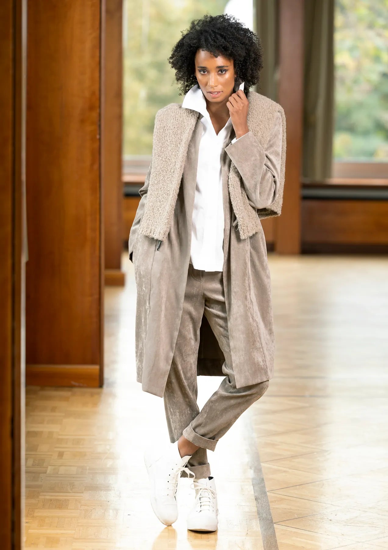 ANIA SCHIERHOLT - HO2991/10 DAMEN HOSE KROKANT.