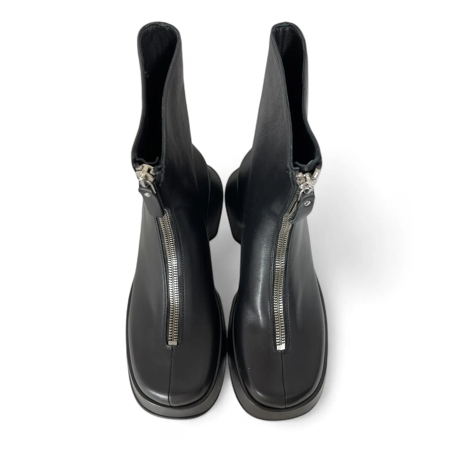 VIC MATIE - 2412 ELODIE Plateau-Stiefel Leder Boots Schwarz