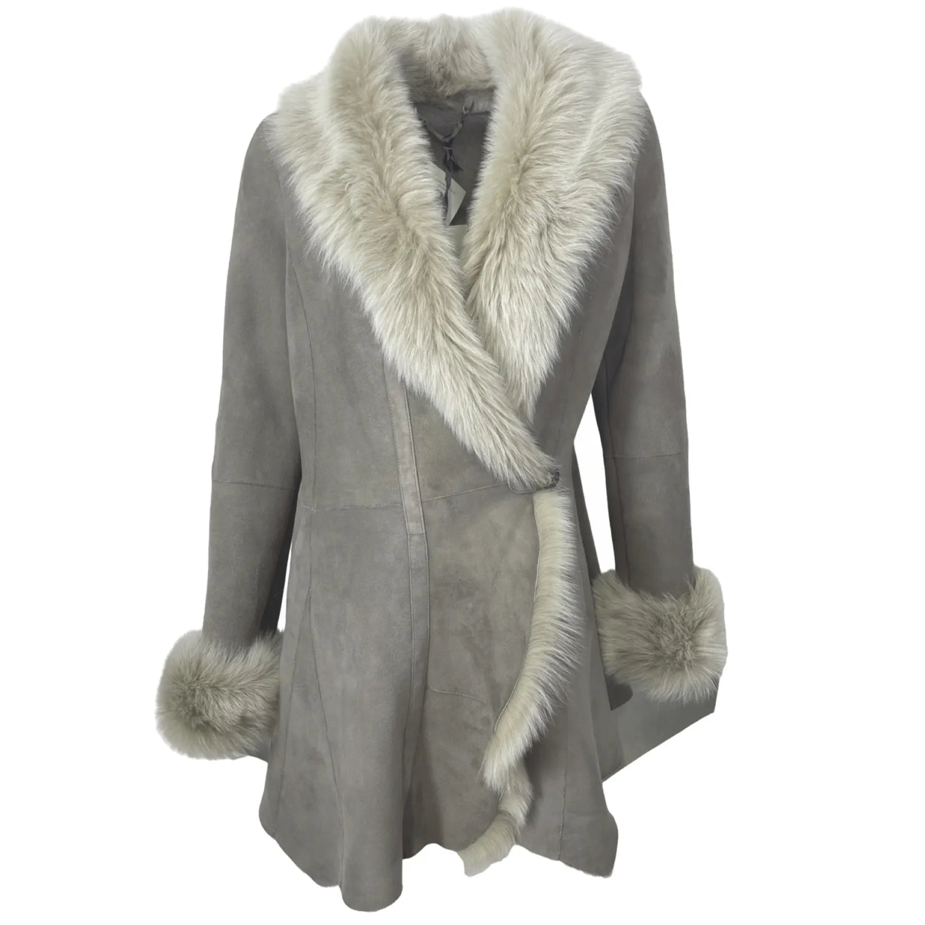 WUNDER FELL CLOE Kurzmantel Lammfell 09 CLAY.