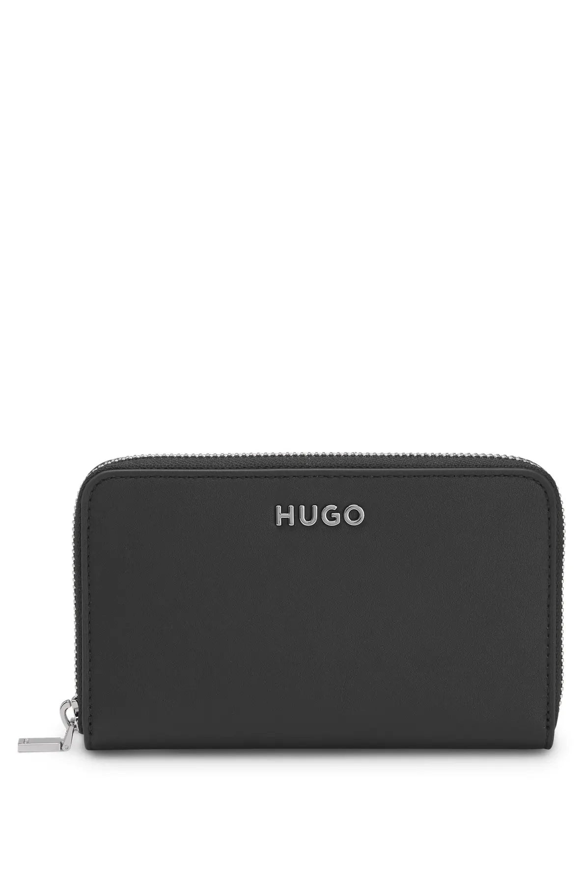 HUGO WOMEN RED 50529043 Chris SmZiparound-PU 10262045 Damen Portemonnaie Geldbörse Schwarz