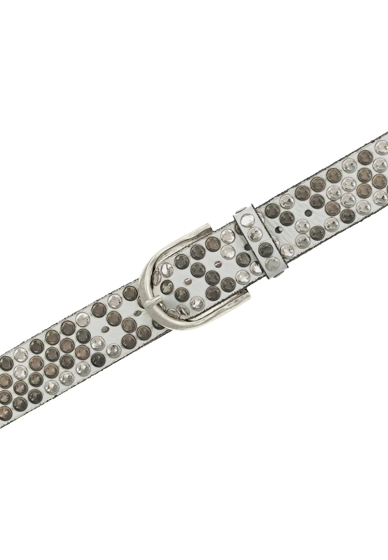 B.BELT BB0765L38 Liv Damen Leder Gürtel 35 mm Nieten