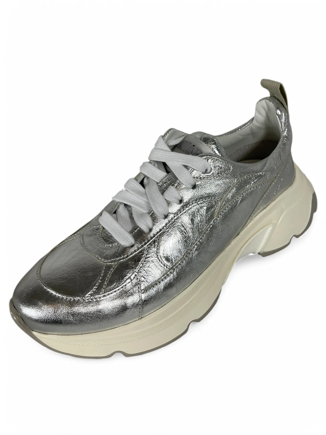 ANDIA FORA DOVER - BIG RUN UNI CHAMPION DAMEN SNEAKER SILBER.