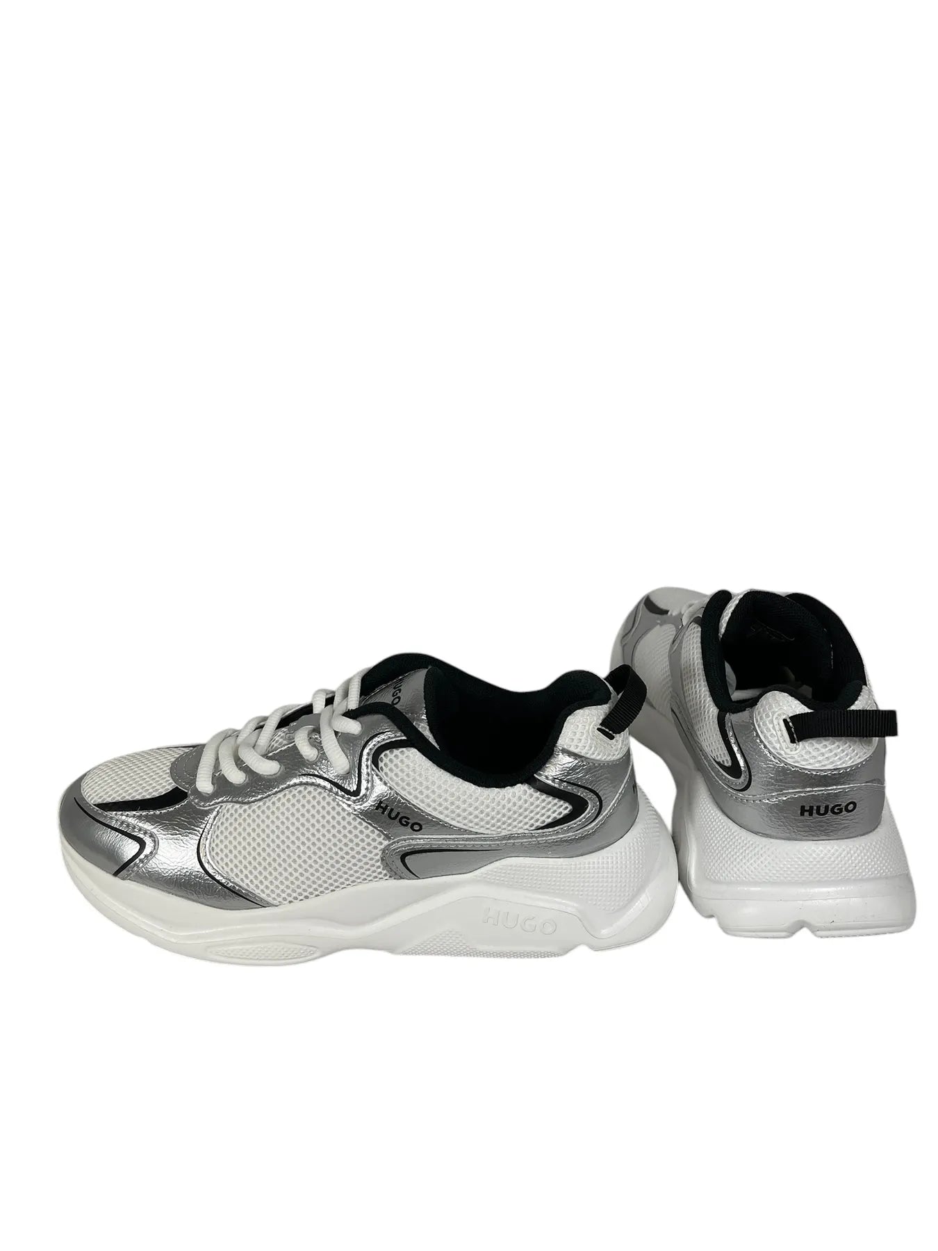 HUGO 50536308  Leon_Tenn_melmn 10269756 01 Damen Sneaker Open White