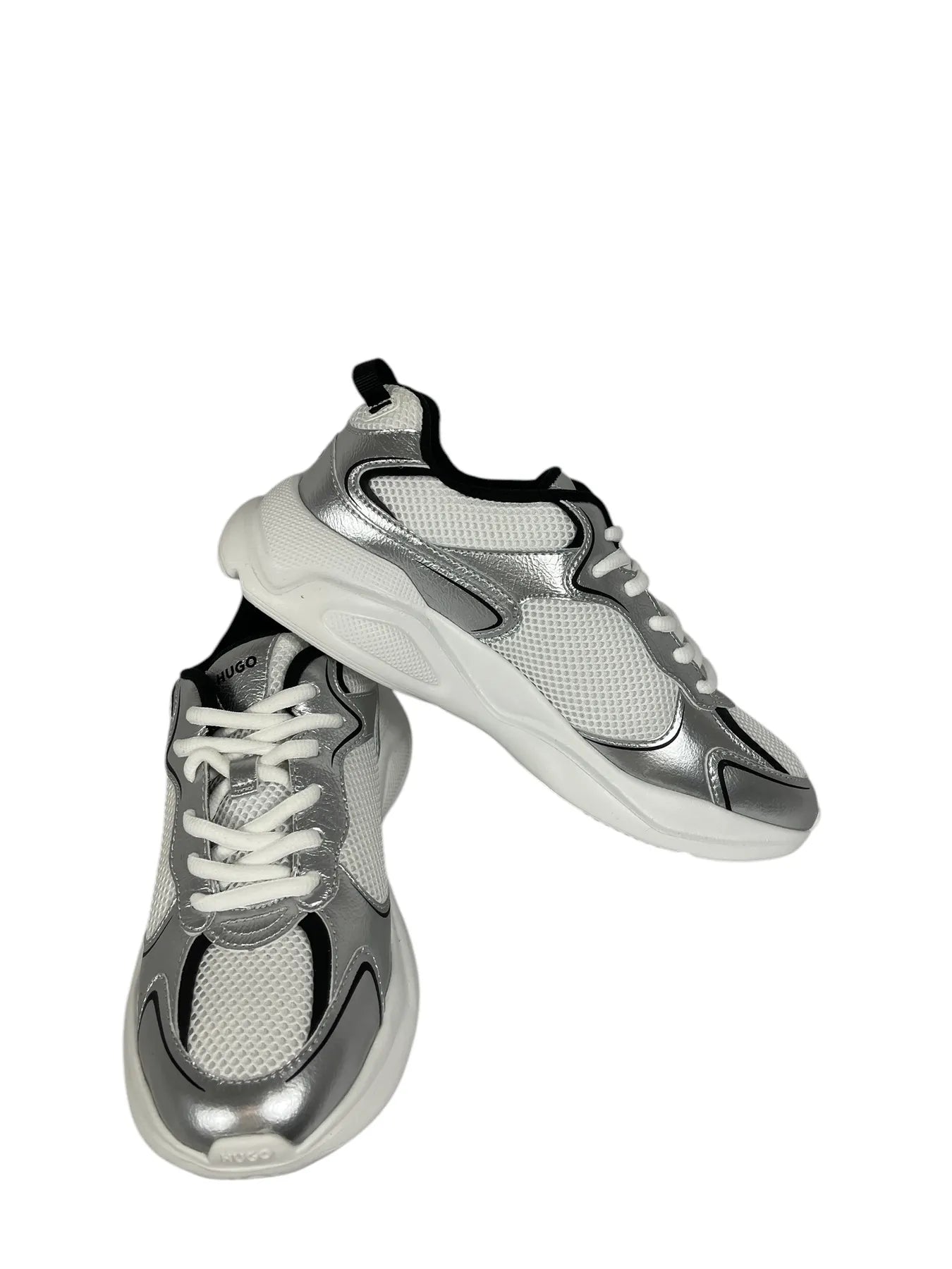 HUGO 50536308  Leon_Tenn_melmn 10269756 01 Damen Sneaker Open White