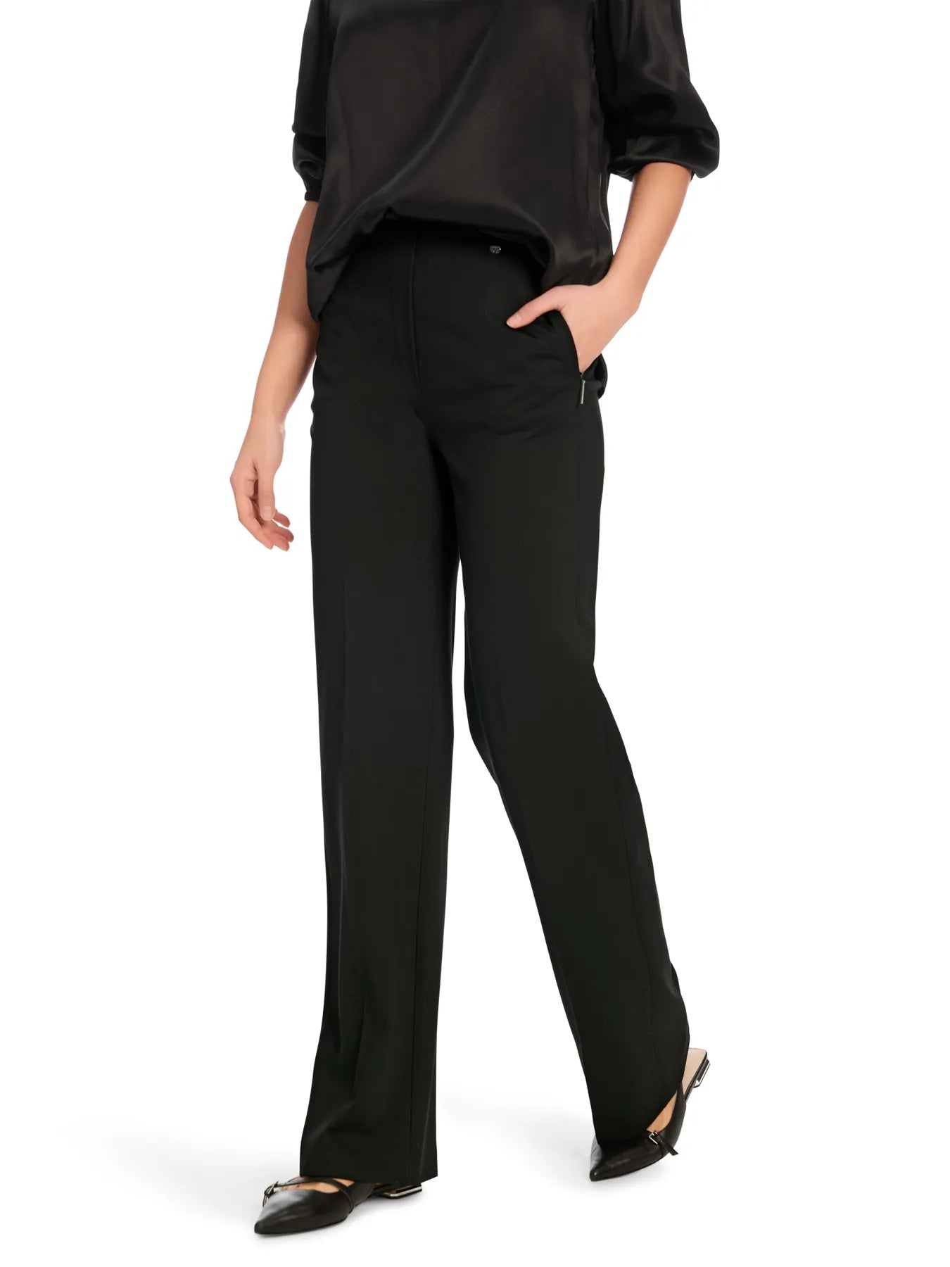 MARC CAIN 
                
                                            +E 81.05 J24 Damen Businesshose 
 WINDER  Schwarz