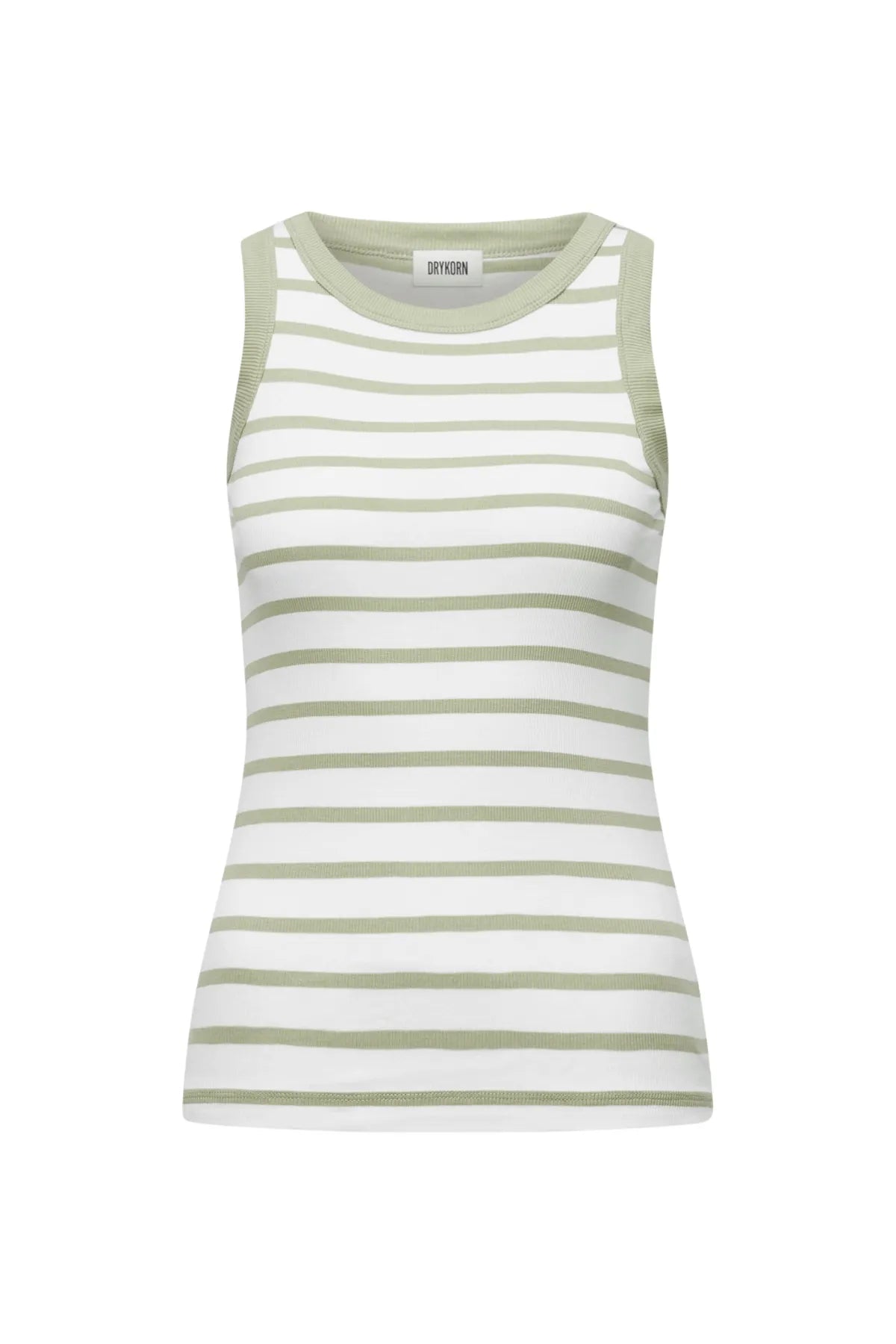 DRYKORN 524053 OLINA 10 DAMEN TOP GRÜN  2305