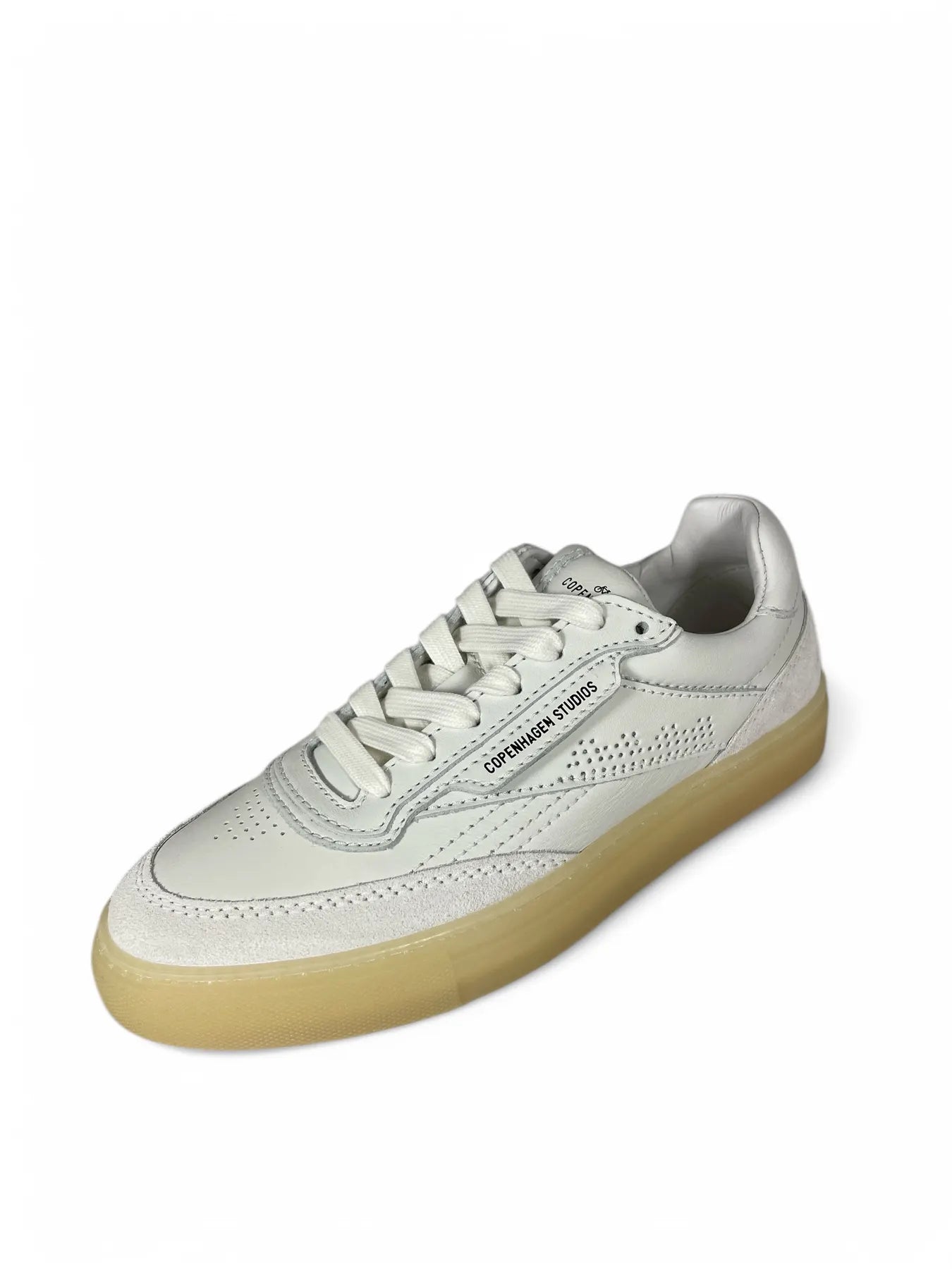 COPENHAGEN CPH90 LEATHER MIX DAMEN SNEAKER WHITE/CREAM