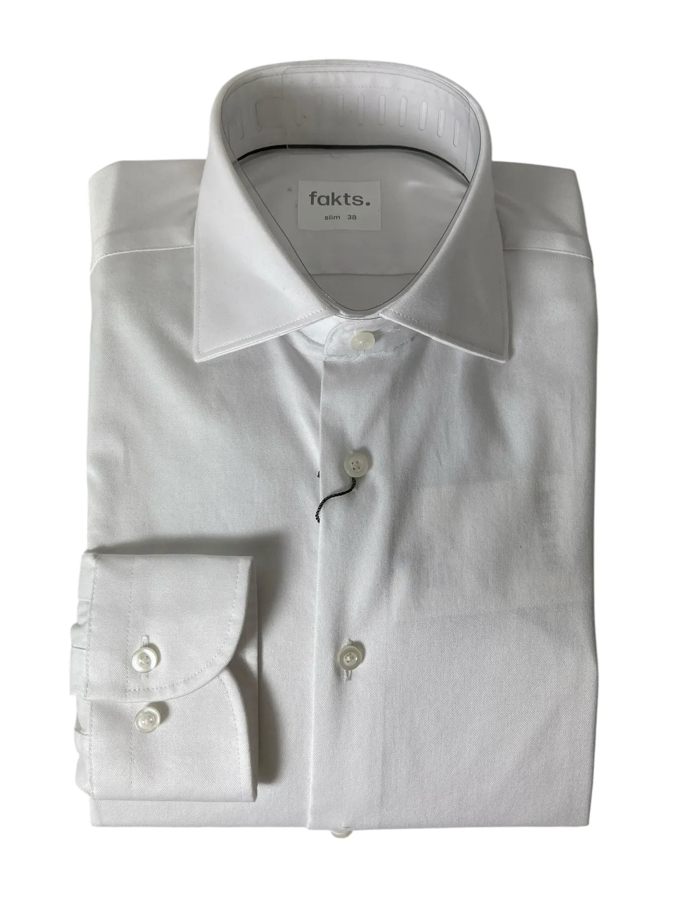 fakts 9043 Shirt Slim Fit Busy 
                
                    Herren Hemd white uni
