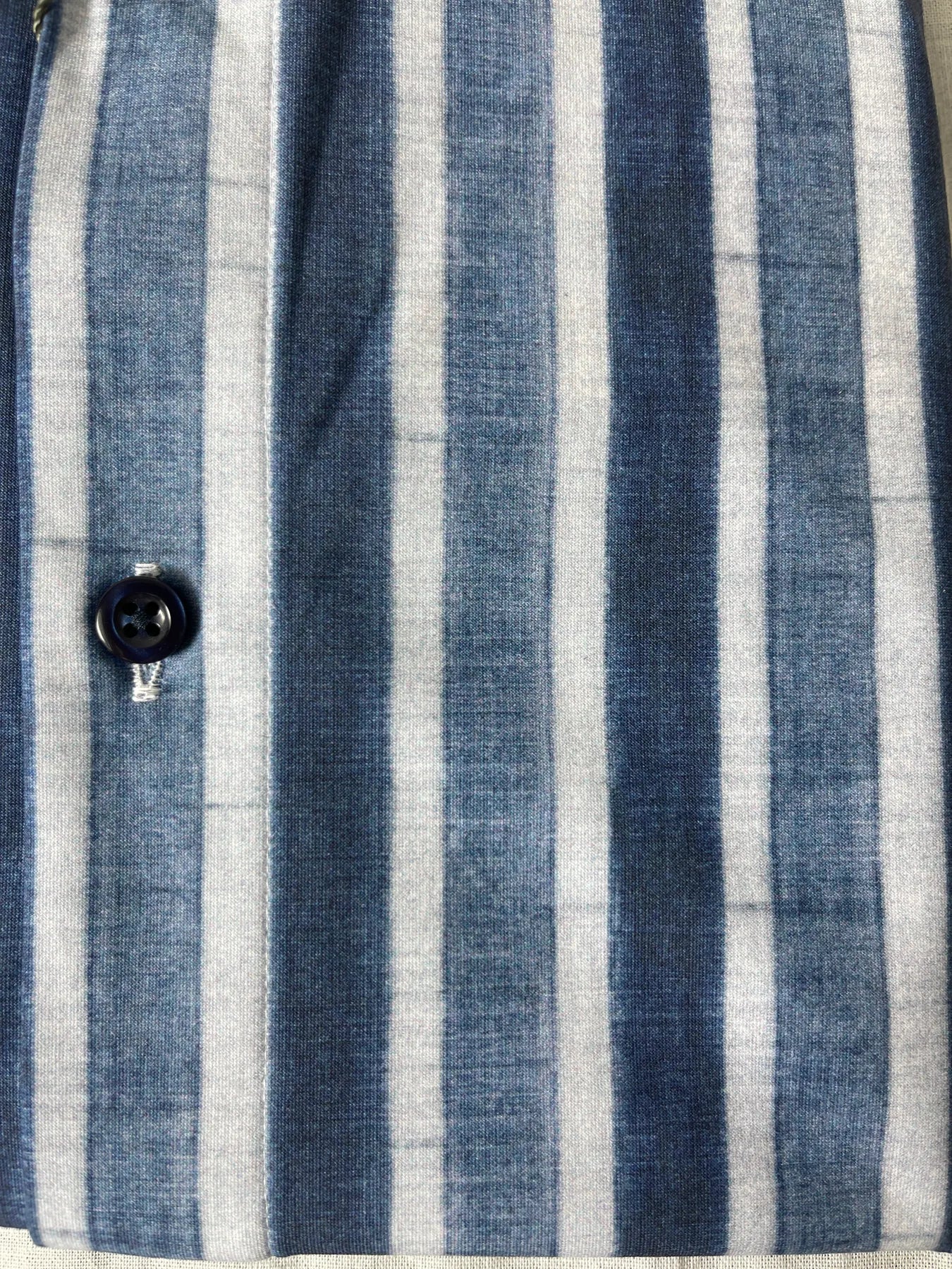 fakts 6351 Shirt Slim Fit Leisure Herren Hemd blue blue stripes