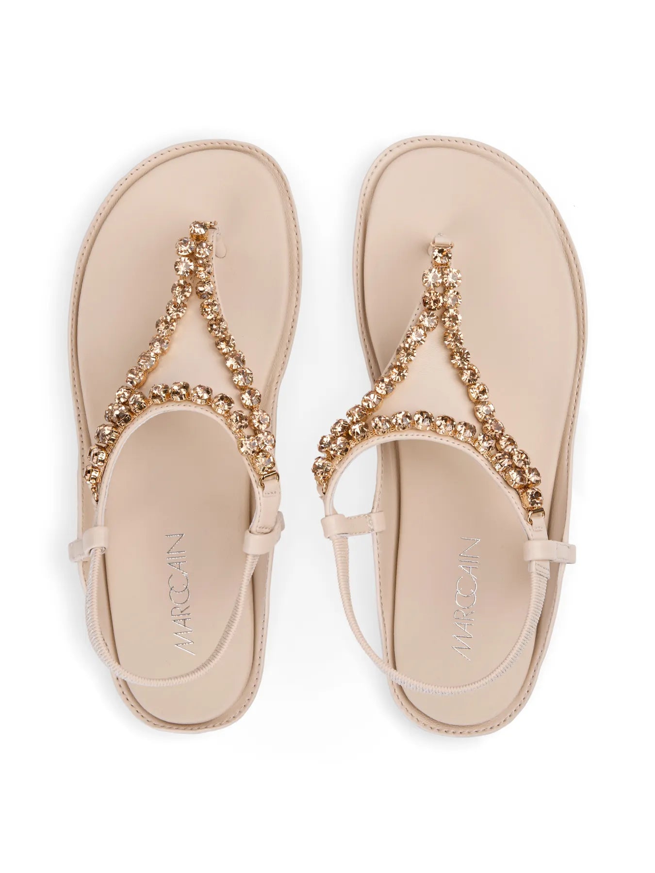 MARC CAIN 
                
                                            YC SG.07 L26 Zehentrenner mit Glitzerdetail Magnolia