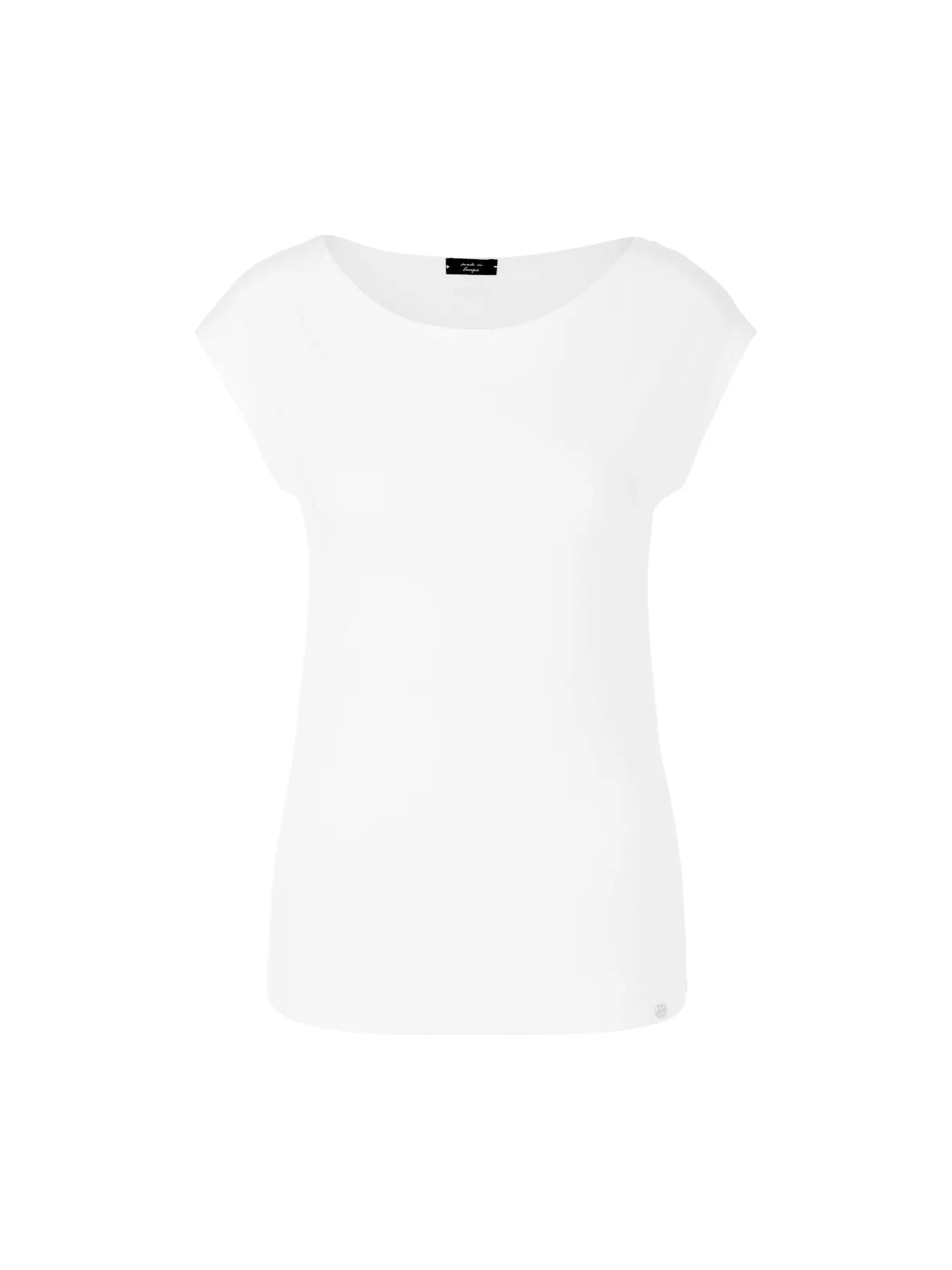 MARC CAIN +E 48.37 J14 Basic-Shirt mit weitem Ausschnitt