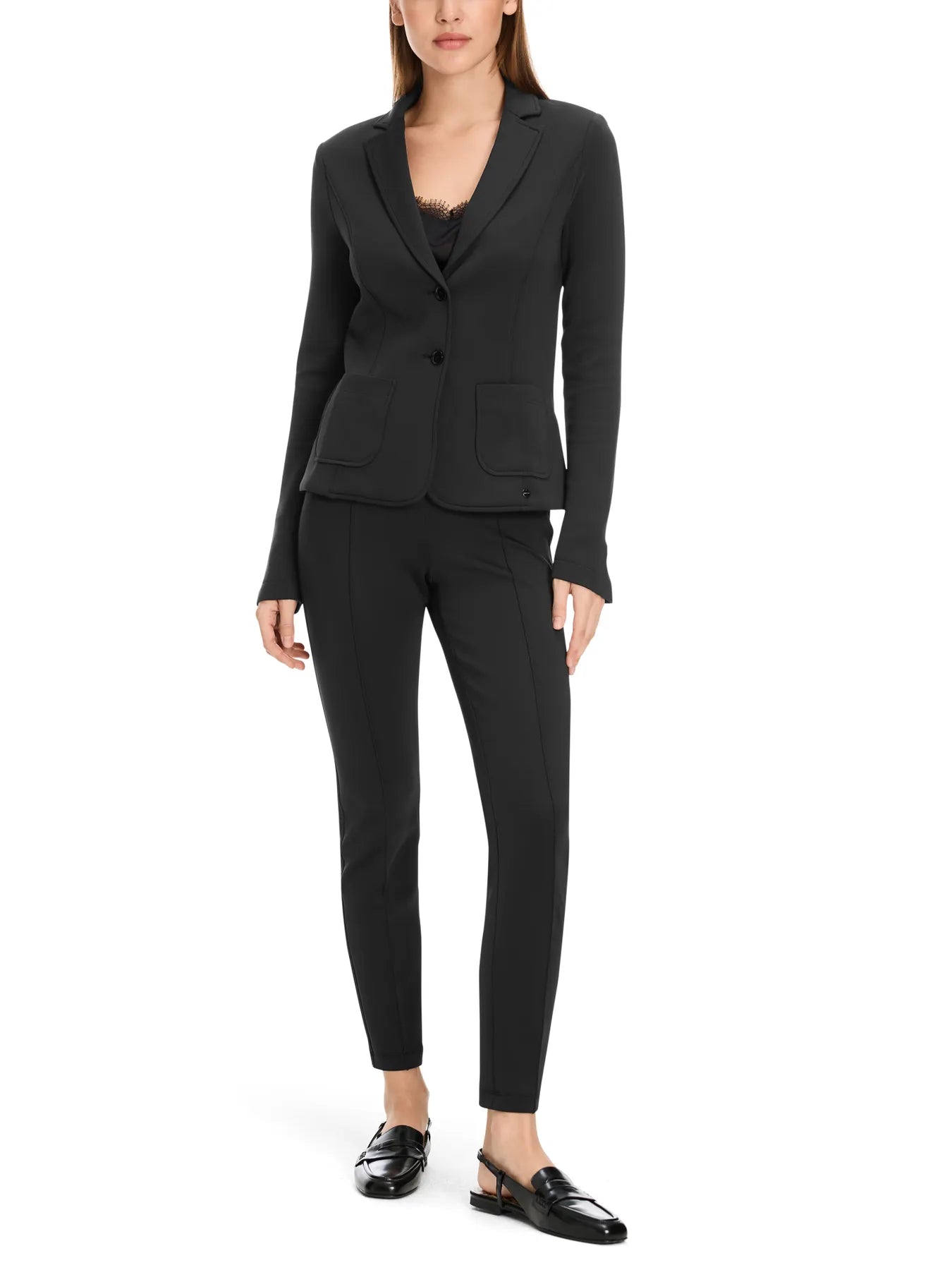 MARC CAIN 
                
                                            +E 34.02 J35 Blazer mit aufgesetzten Taschen Schwarz