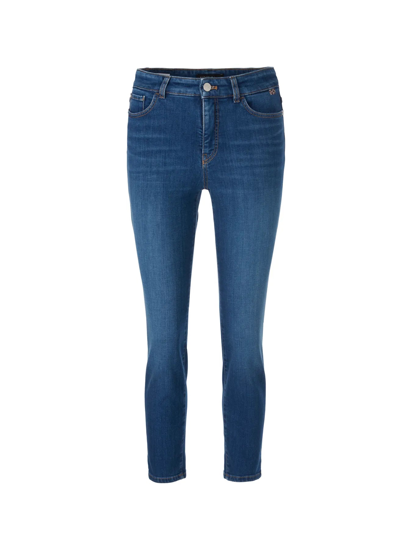MARC CAIN 
                
                                            +P 82.01 D71 SILEA  Rethink Together Damen Jeans Slim Fit blue denim