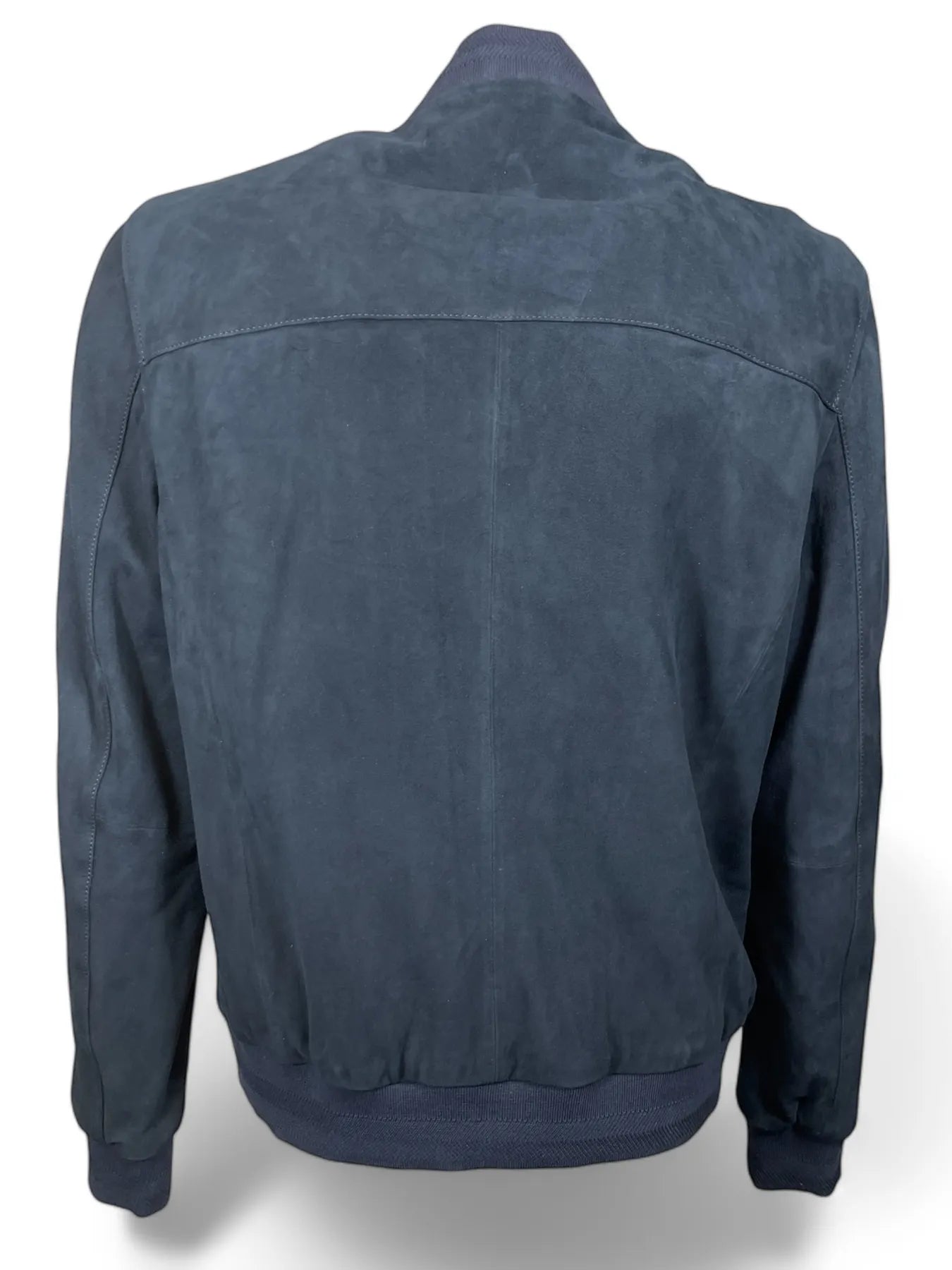 OAKWOOD LENNY 65036 
                
                    Herren Bomberjacke aus Veloursleder Blau