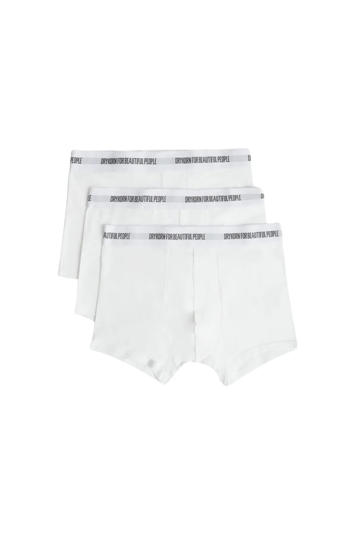 DRYKORN 518175 CORBIN_3 Drykorn Boxer Boxershorts-Set Trunks im 3er-Pack 888 Weiß