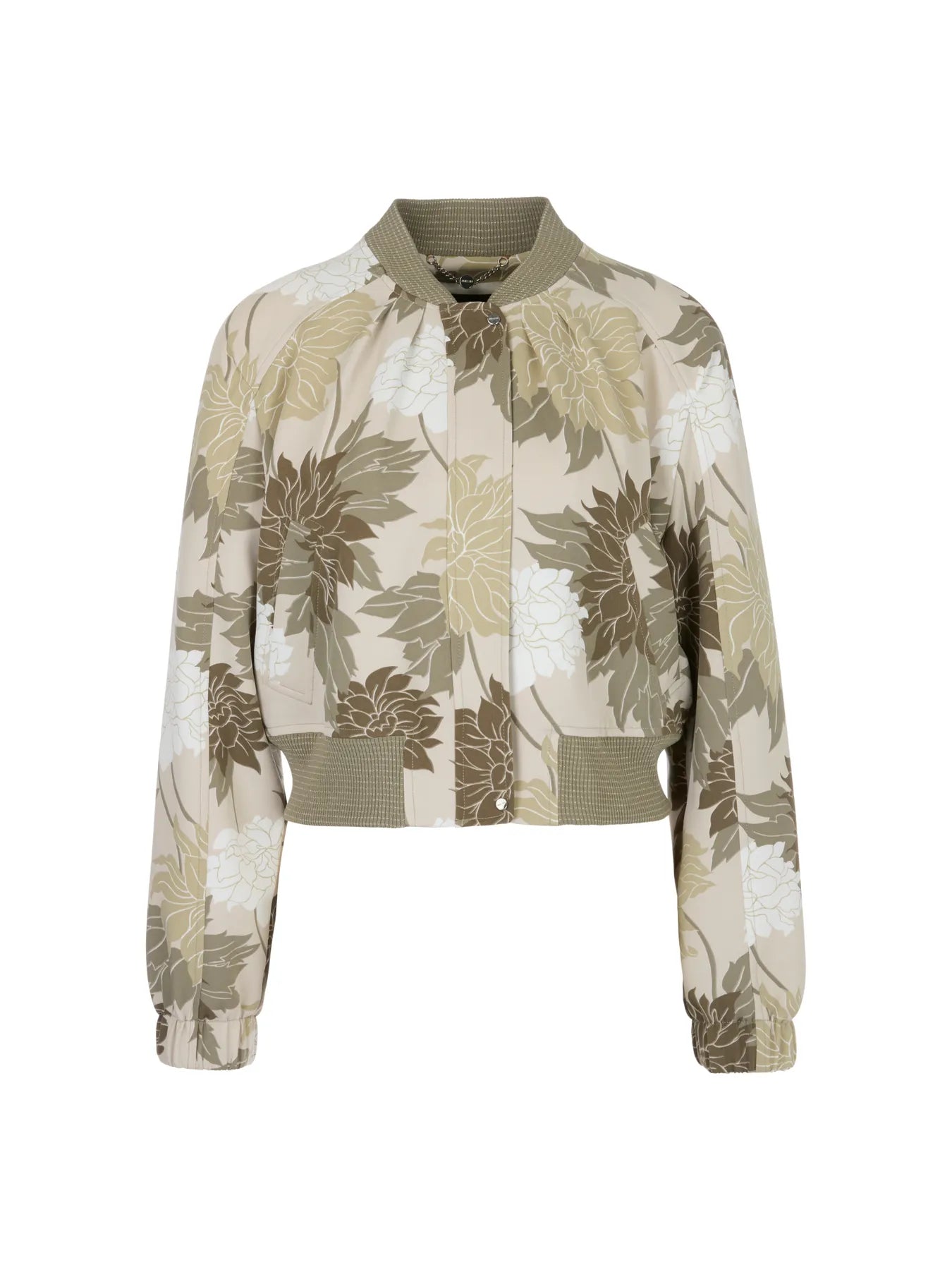 MARC CAIN 
                
                                            YC 31.08 W16  Jacke im Blüten-Dessin deep pearl