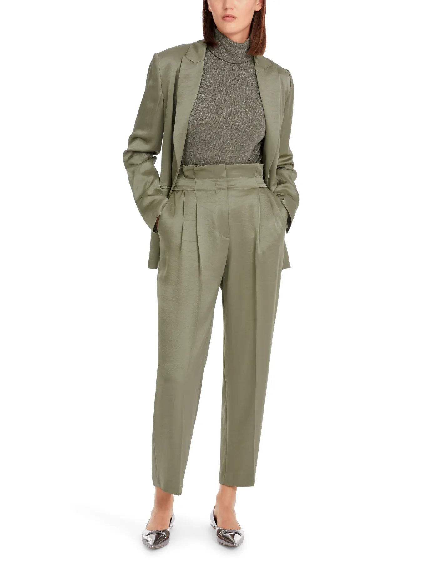 MARC CAIN 
                
                                            YC 48.17 J37 Schimmerndes Lurex-Basic sage powder