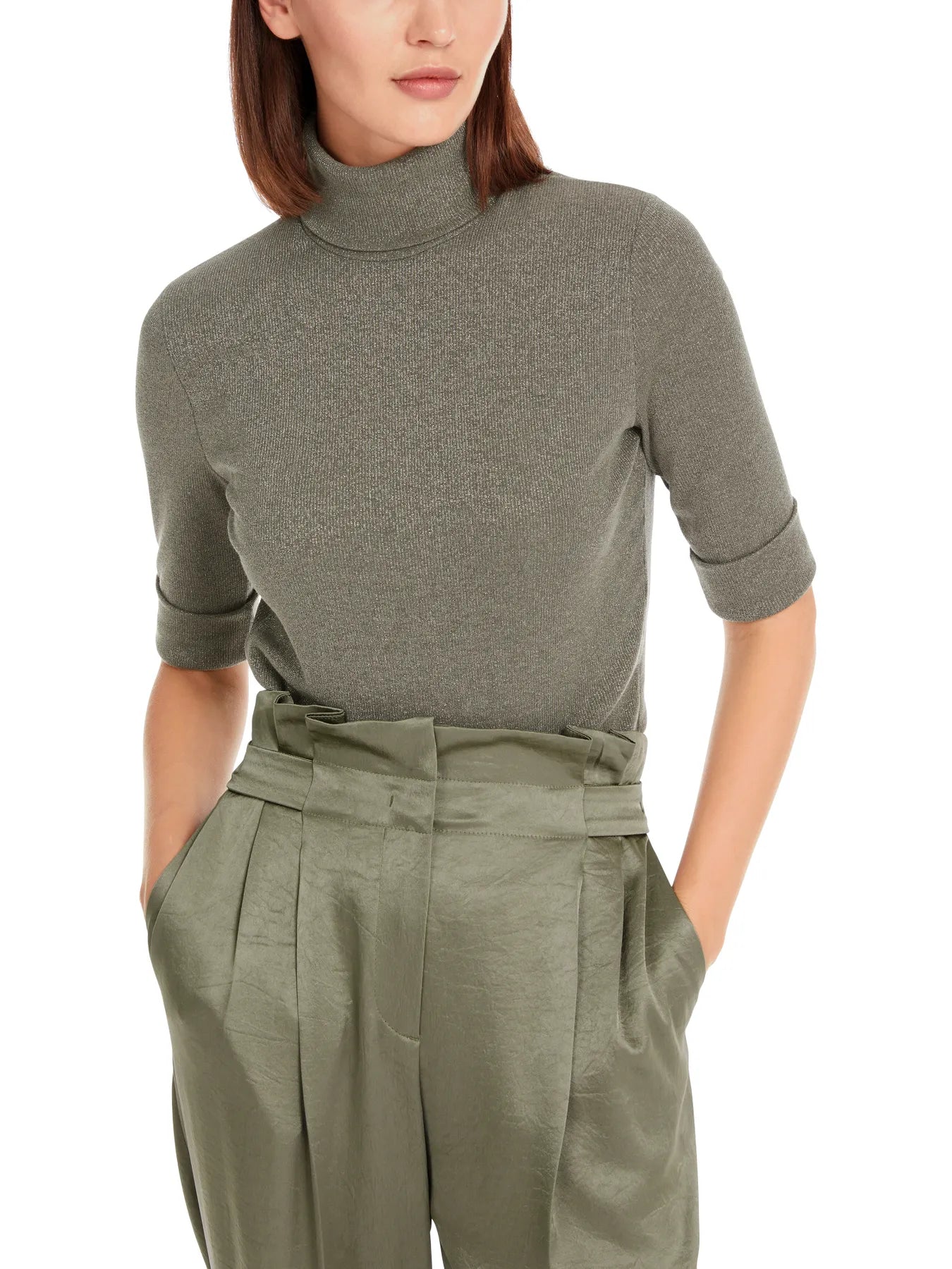 MARC CAIN 
                
                                            YC 48.17 J37 Schimmerndes Lurex-Basic sage powder