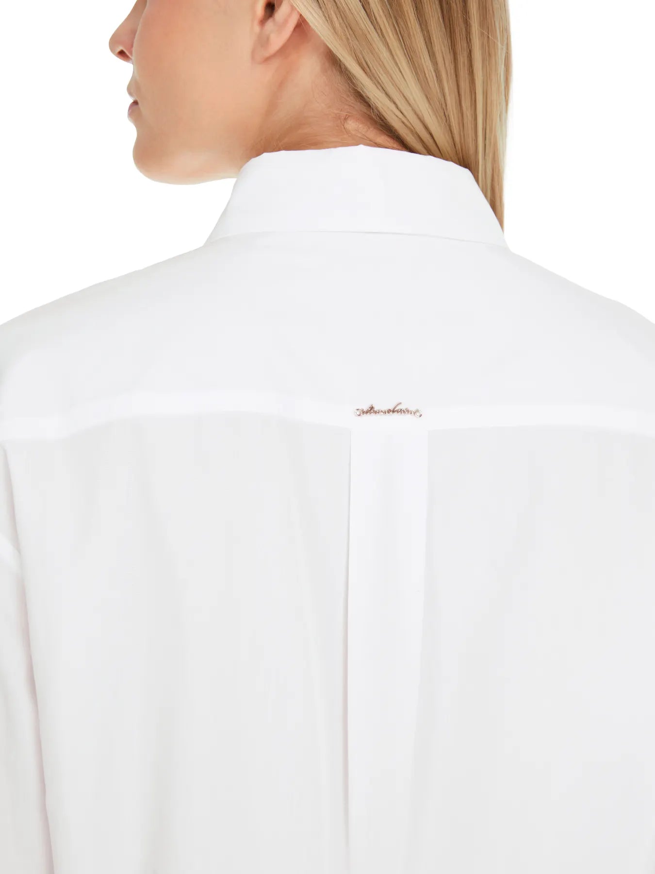 MARC CAIN YC 51.09 W91 Bluse im cropped Schnitt white