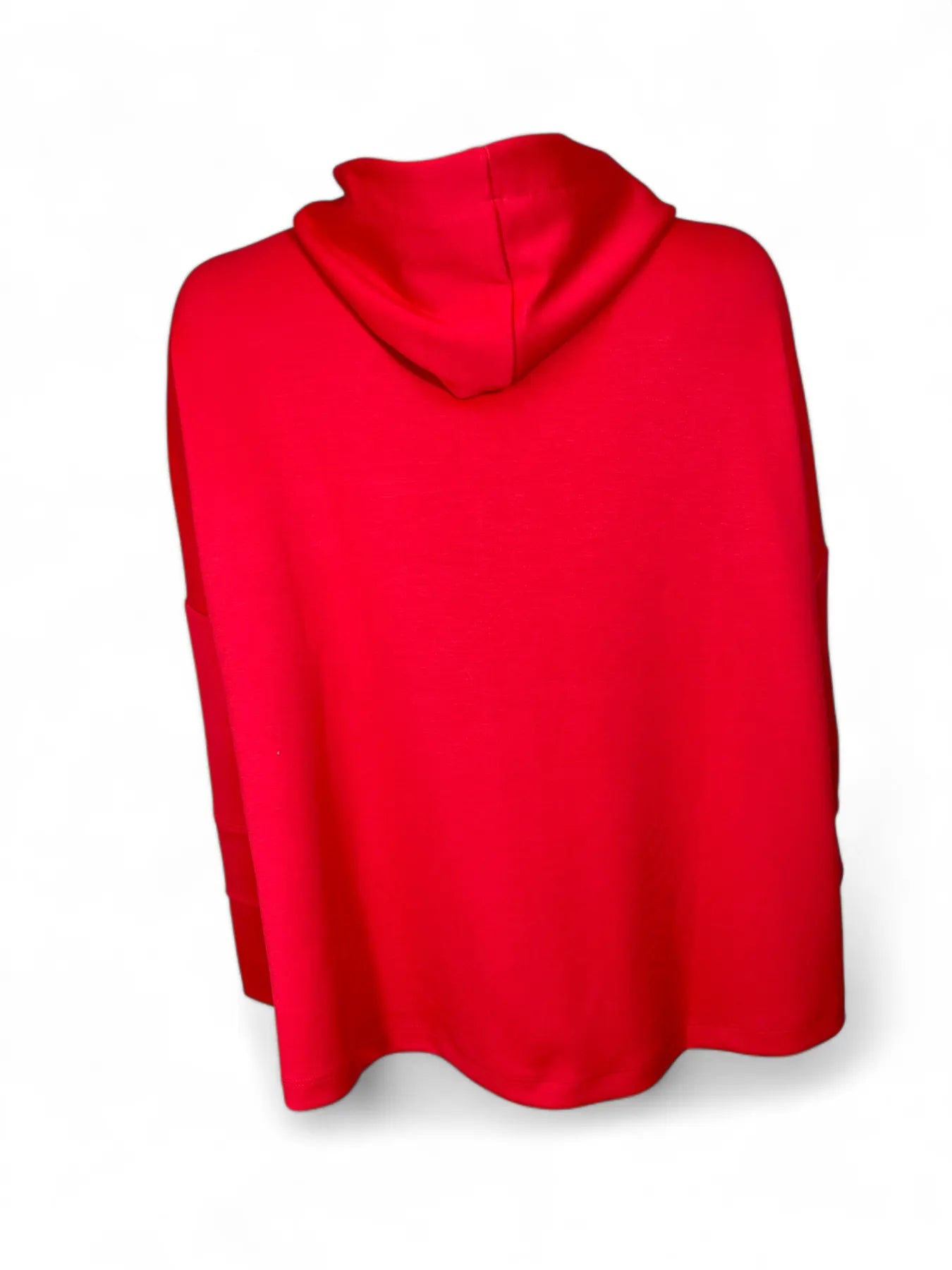 SOLDOUT - S527 2050 DAMEN ZIP SWEATSHIRT HOODIE JACKE TOMATO ROT.