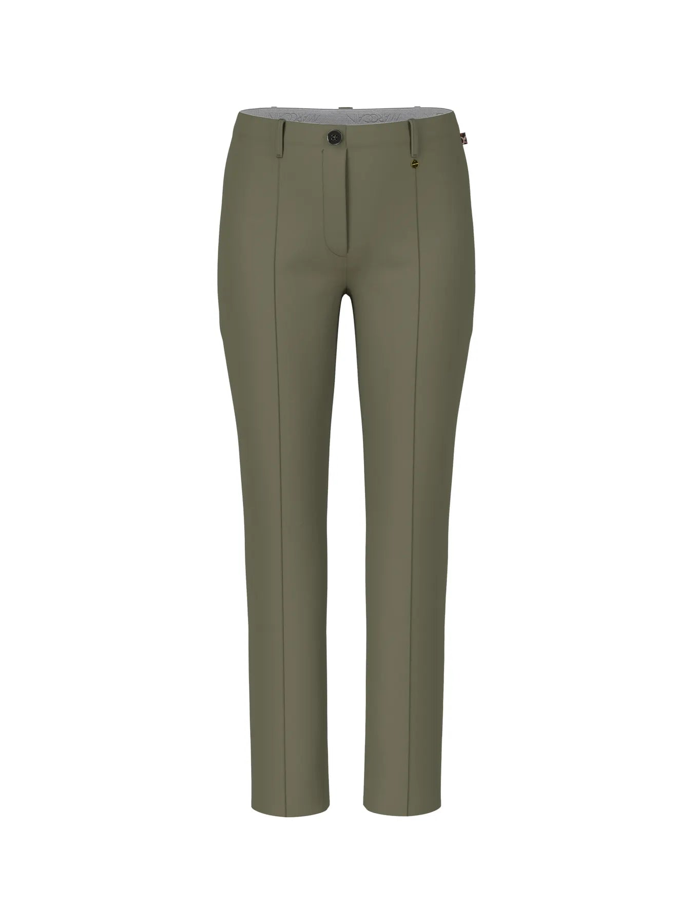 MARC CAIN 
                
                                            YP 81.11 J35
                
                    Damen Hose Modell SYDNEY aus Scubajersey dark olive green