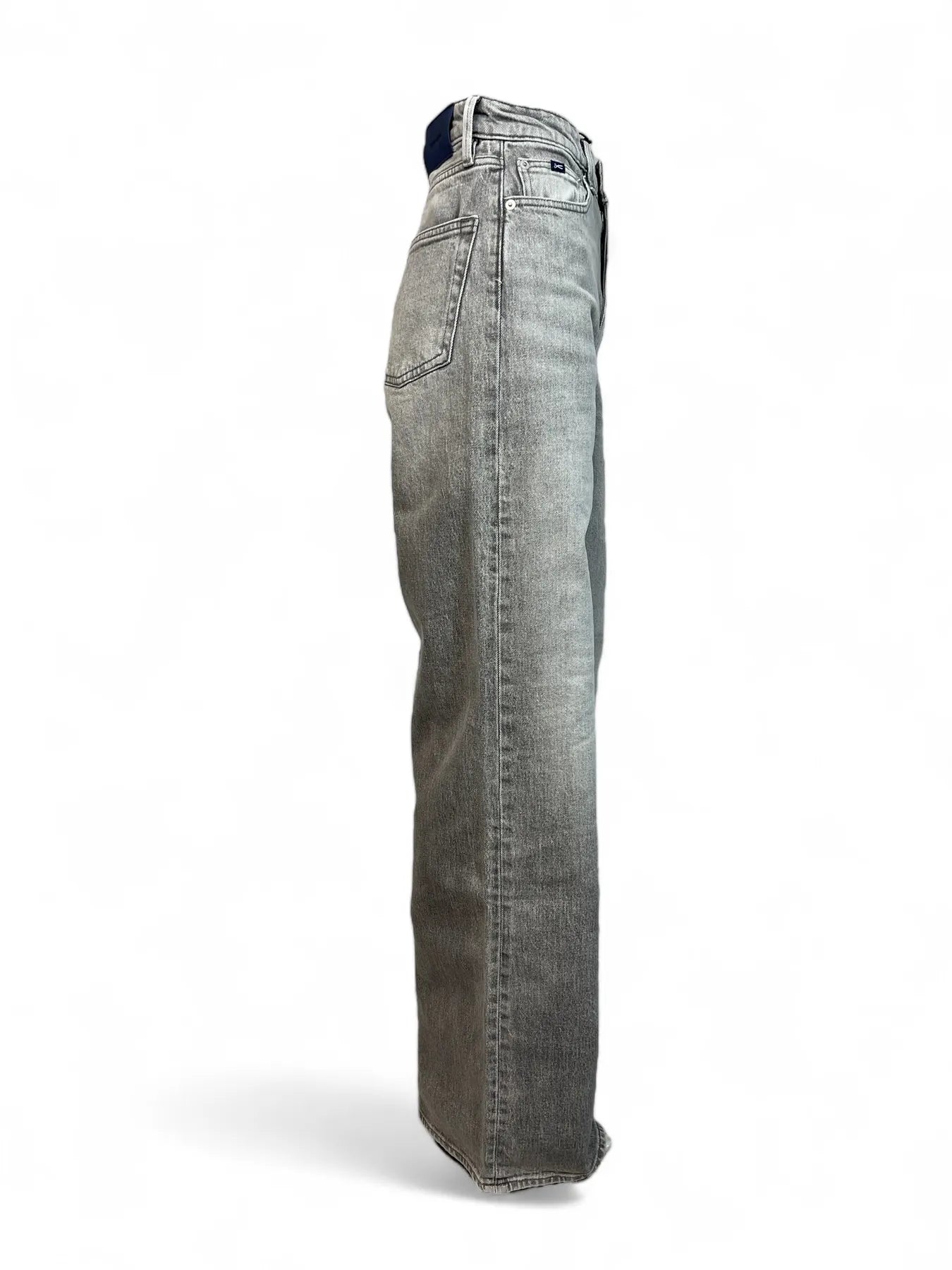 DENHAM 02-24-10-11-039 MIKU SSG 
                
                    Damen High Waist Wide Leg  Jeans Grau