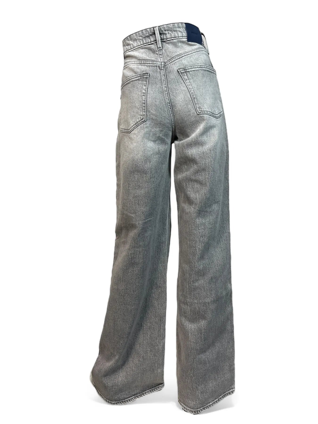 DENHAM 02-24-10-11-039 MIKU SSG 
                
                    Damen High Waist Wide Leg  Jeans Grau