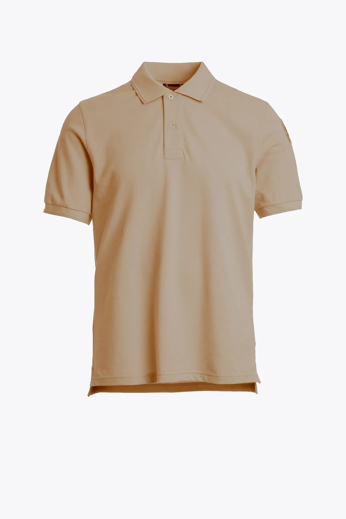 PARAJUMPERS - EY26 GANGAPUMA HERREN POLOSHIRT BEIGE EARTH 0341