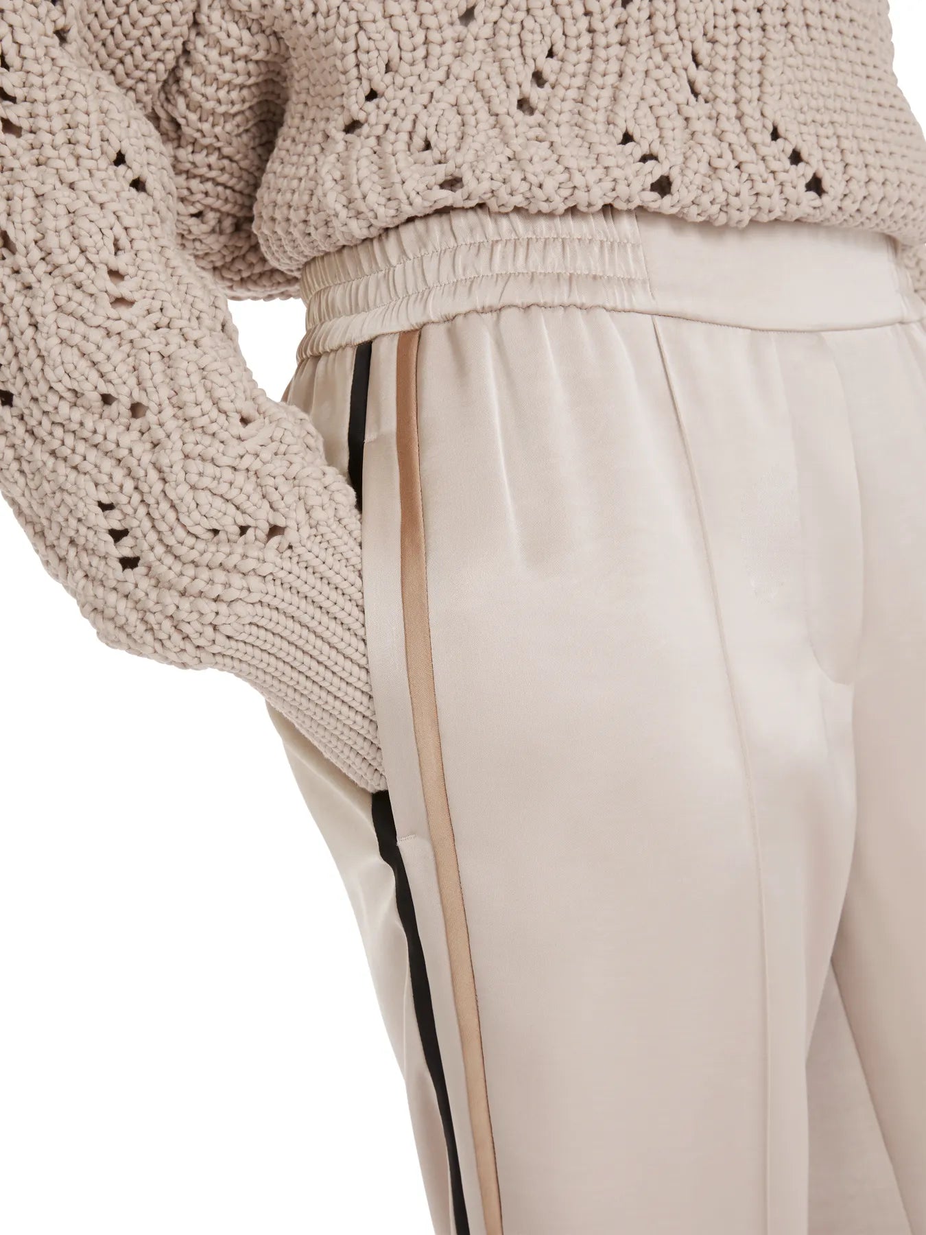 MARC CAIN YP 81.25 W64 WASHINGTON Rethink Together Marlenehose Braun Warm Stone