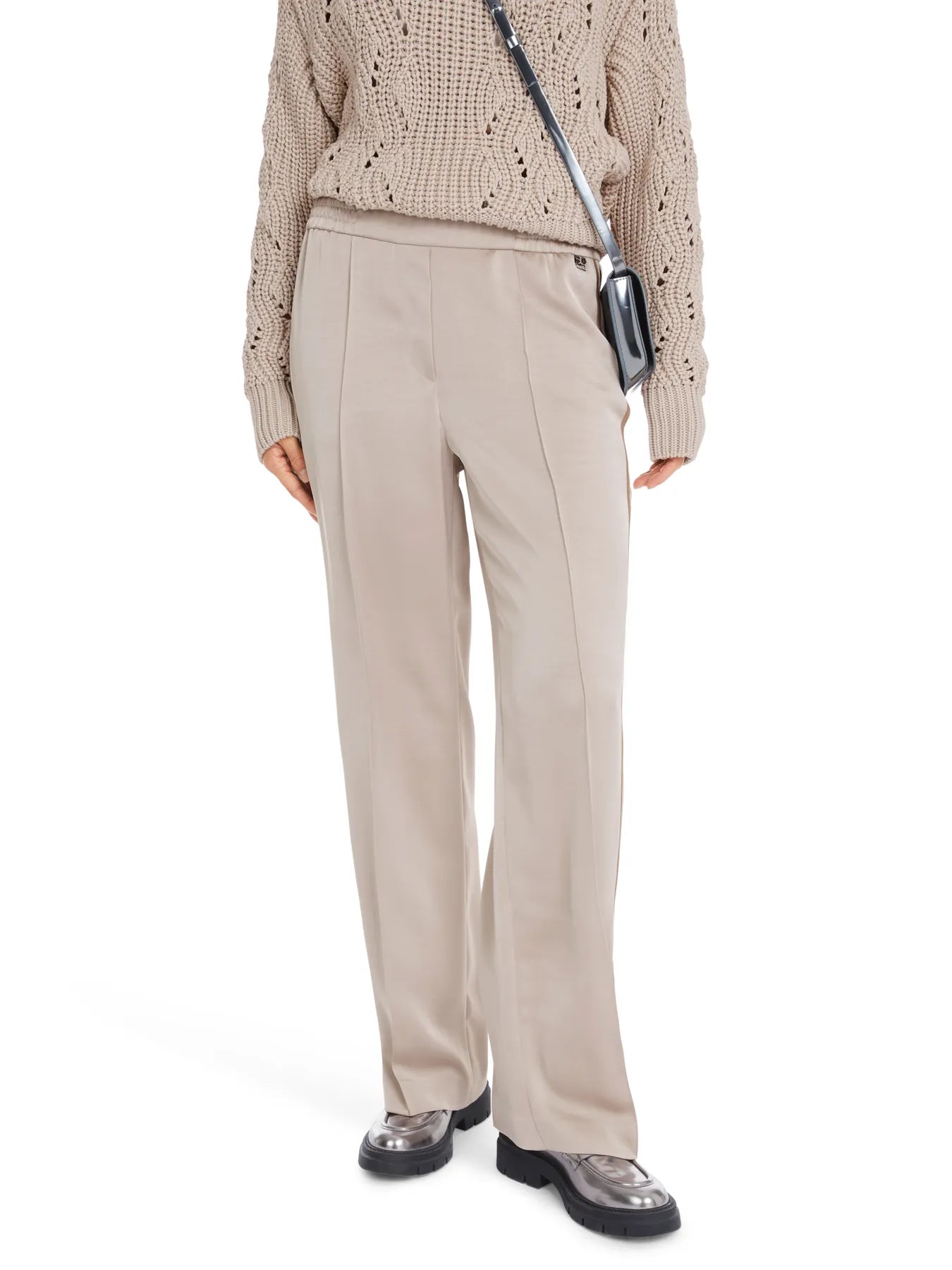 MARC CAIN YP 81.25 W64 WASHINGTON Rethink Together Marlenehose Braun Warm Stone